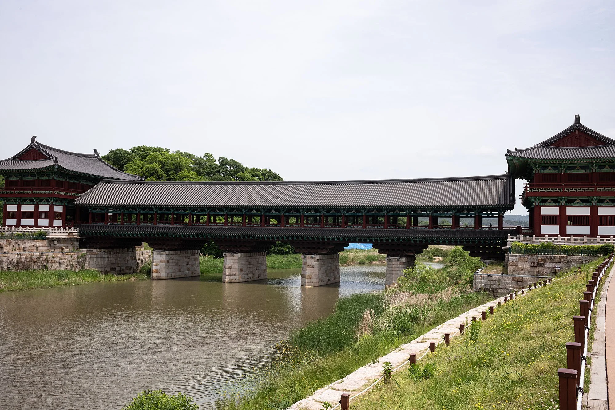 Woljeonggyo Bridge. Gyeongju, South Korea.