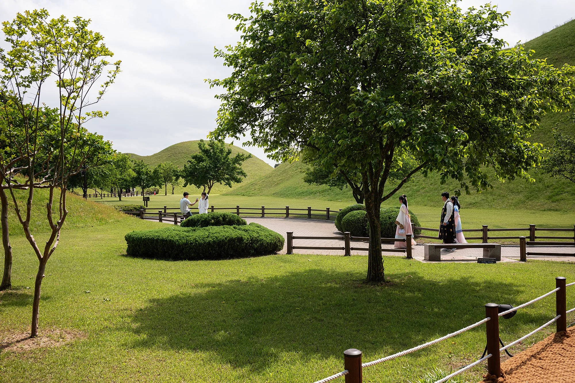 Daereungwon. Gyeongju, South Korea.