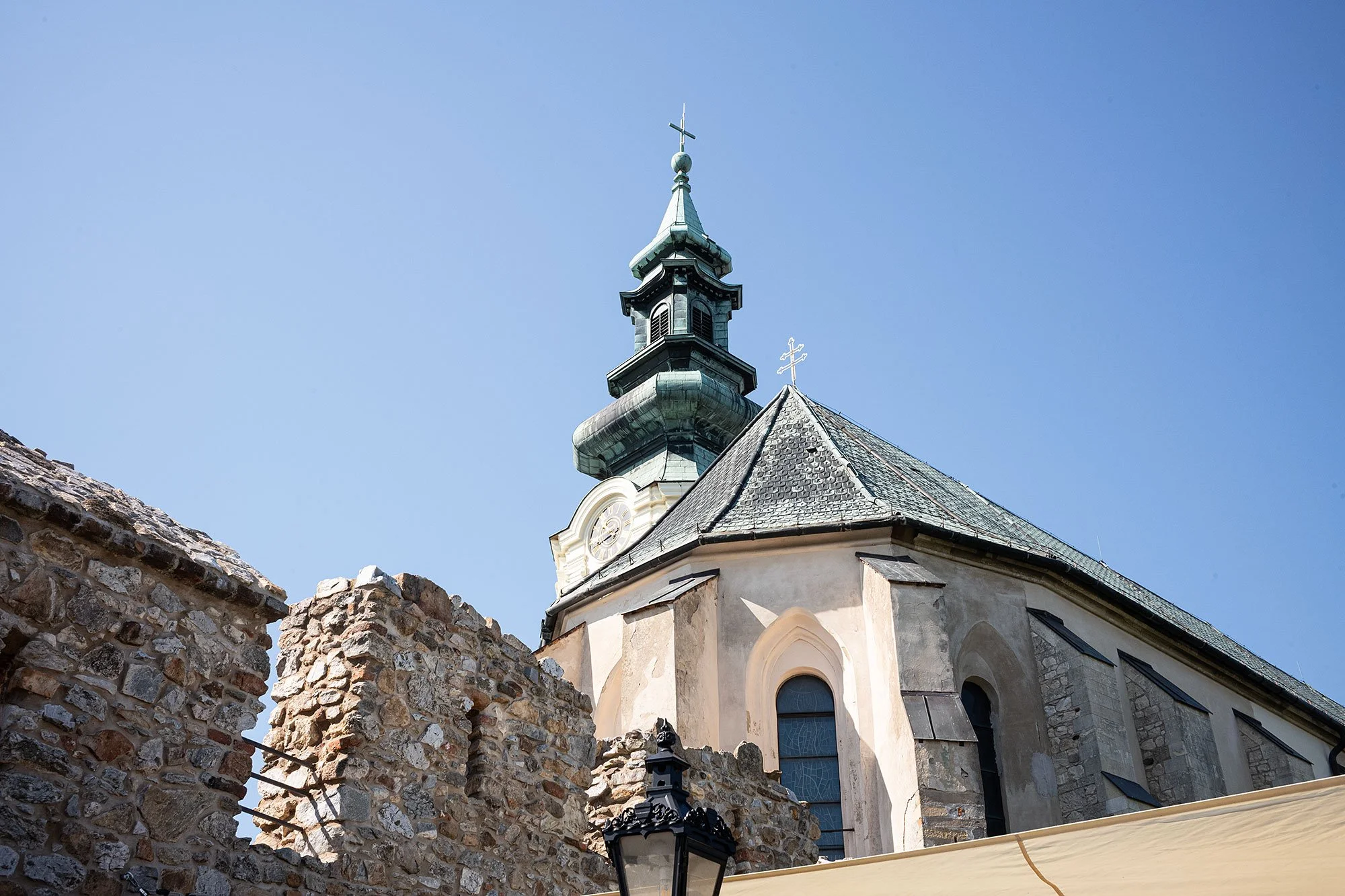 St. Emmeram's Cathedral, which is located within the grounds of Nitra Castle in Nitra, Slovakia