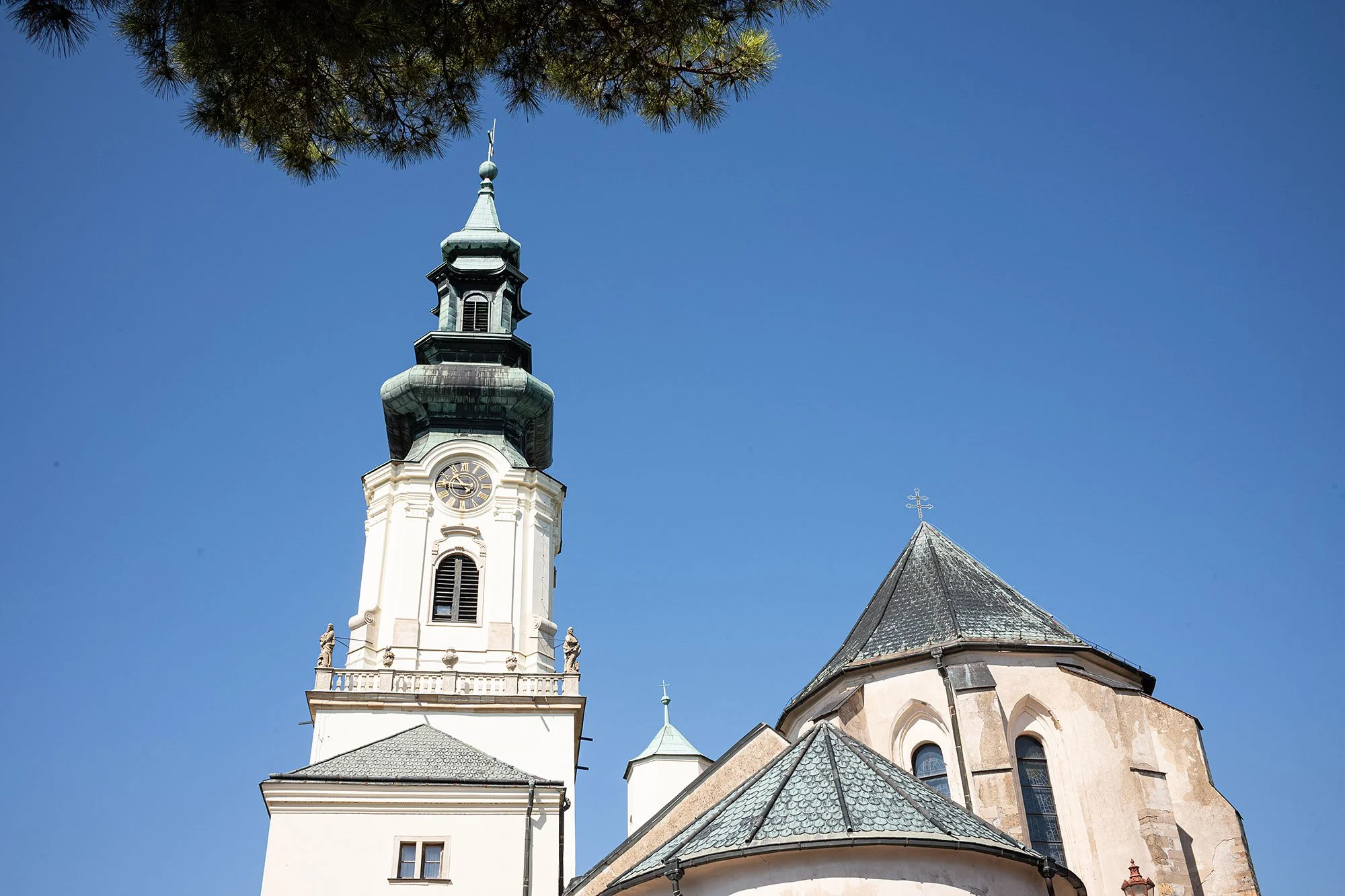St. Emmeram's Cathedral, which is located within the grounds of Nitra Castle in Nitra, Slovakia