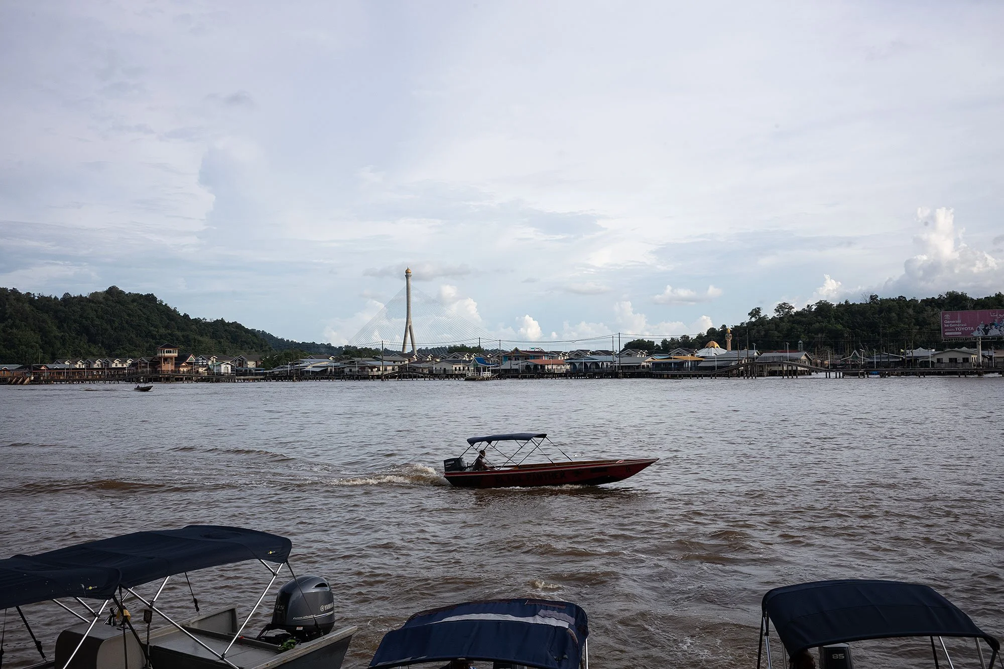 Brunei waterfront.