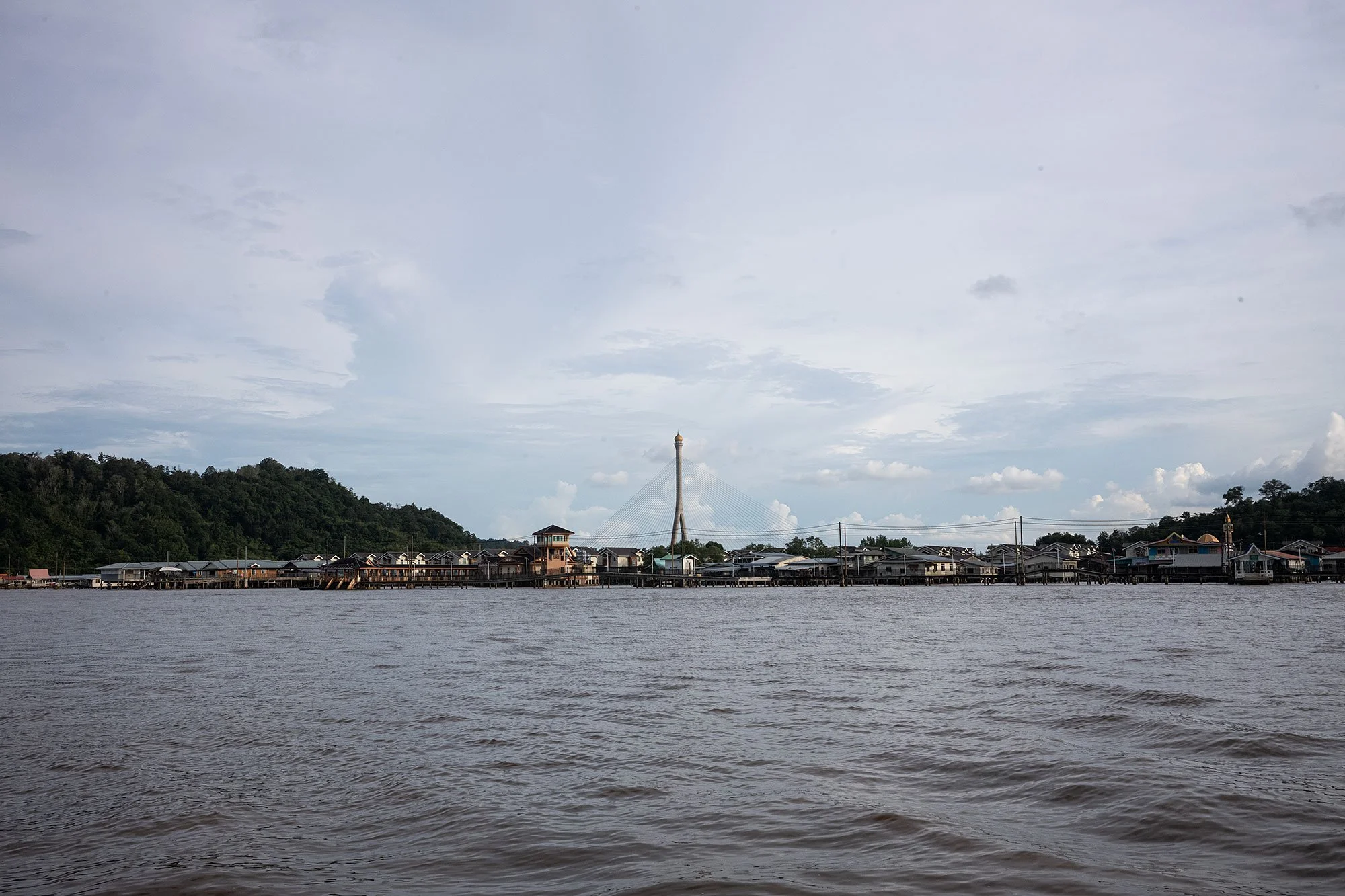 Brunei waterfront.