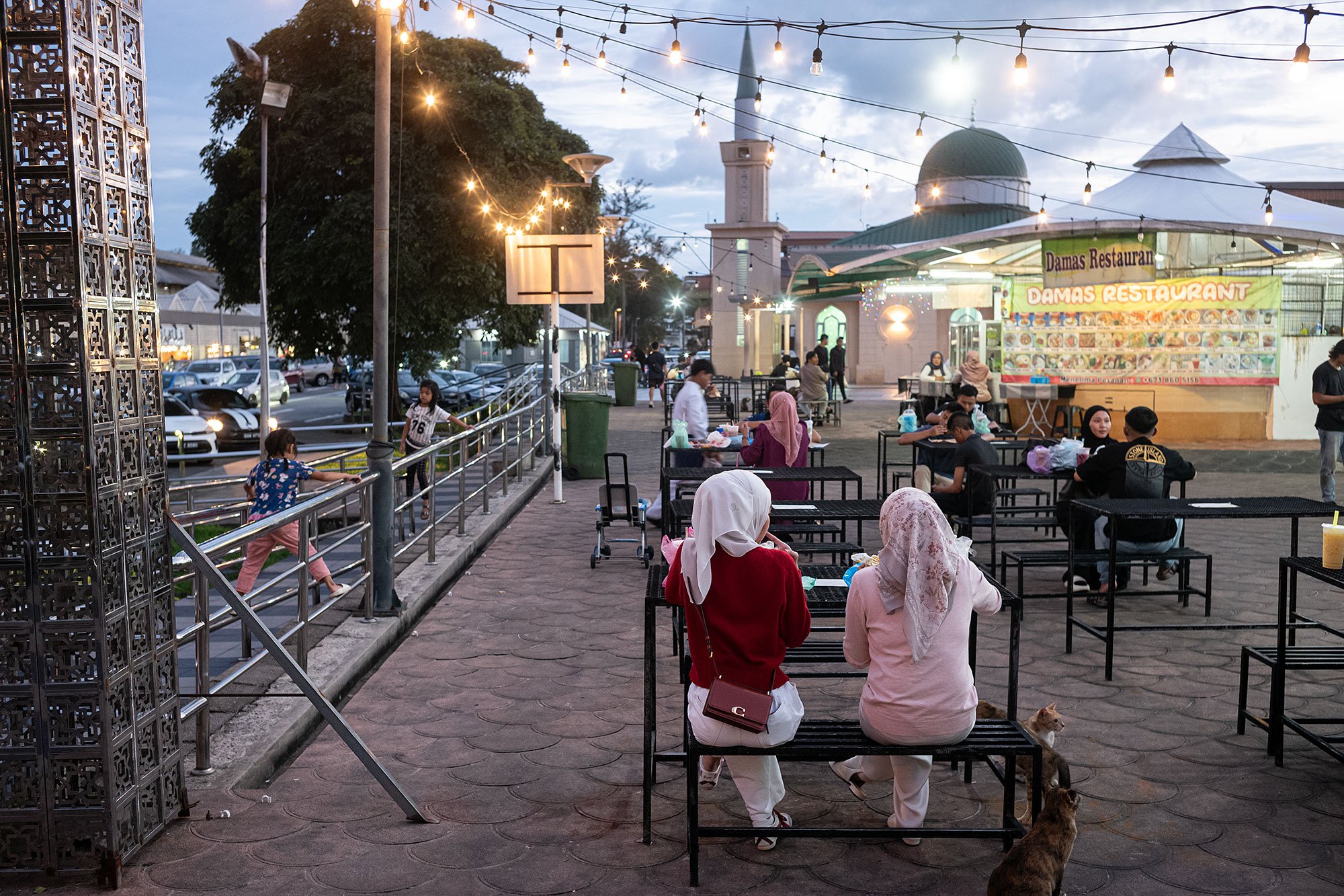 Gadong Night Market Funfair, Brunei.