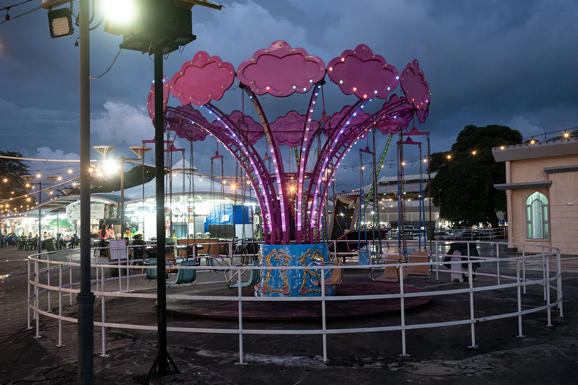 Gadong Night Market Funfair, Brunei.