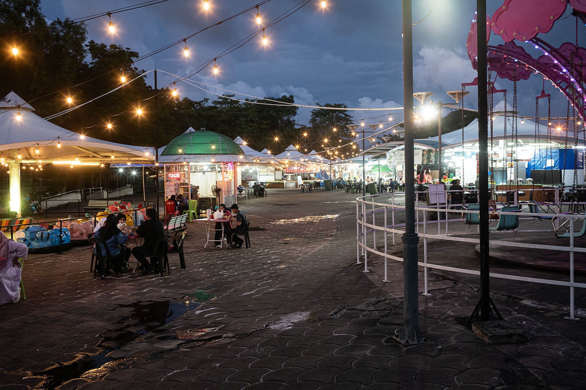 Gadong Night Market Funfair, Brunei.