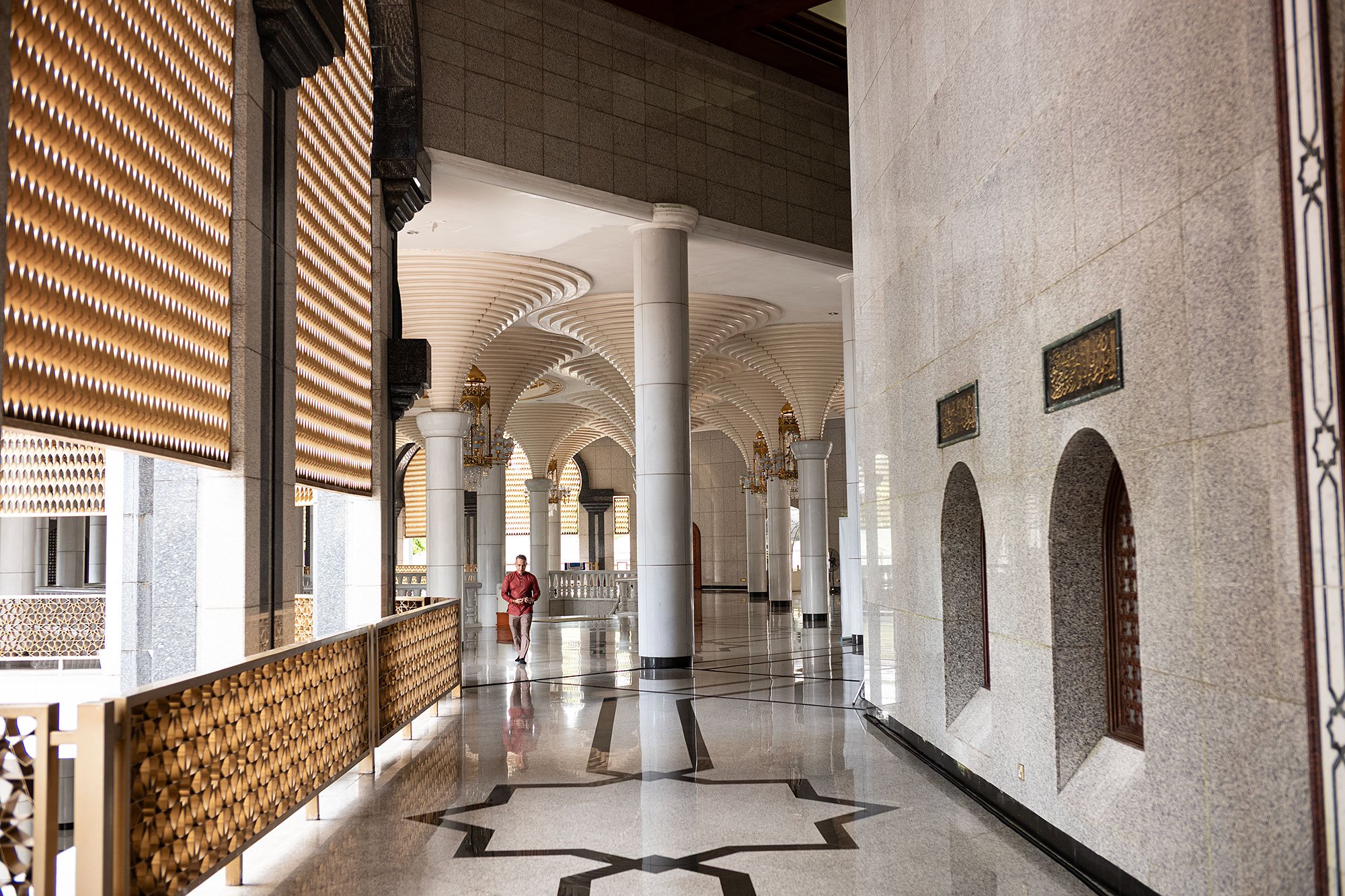 Jame' Asr Hassanil Bolkiah Mosque, Brunei.