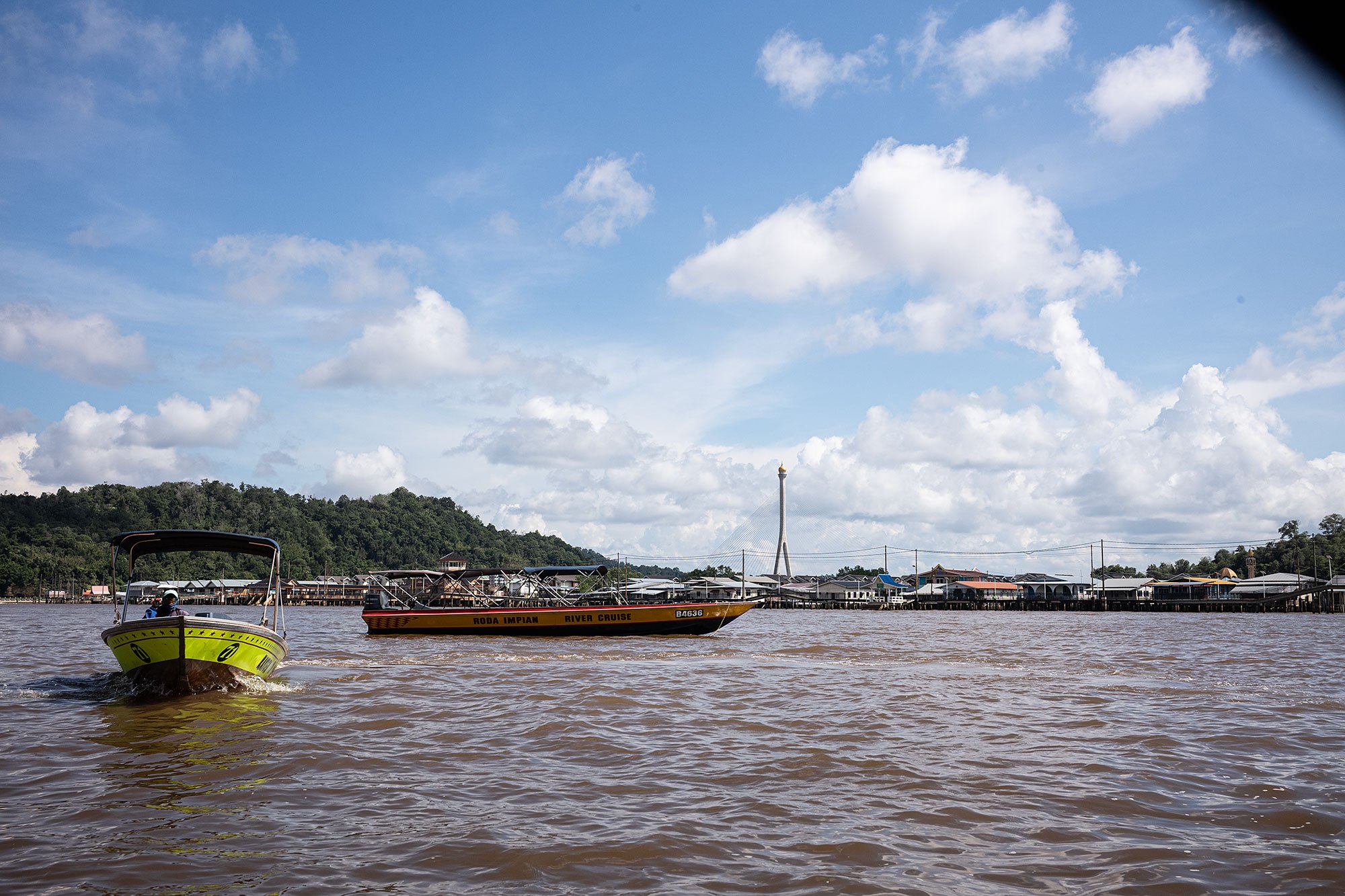 Along the Brunei River