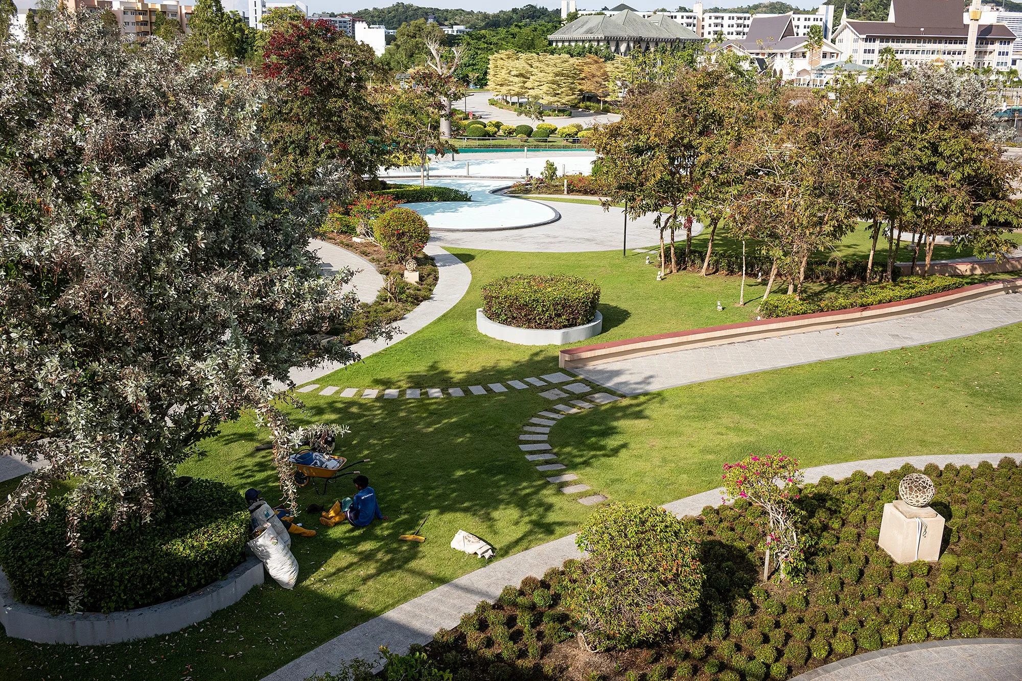 Taman Mahkota Jubli Emas, Brunei.