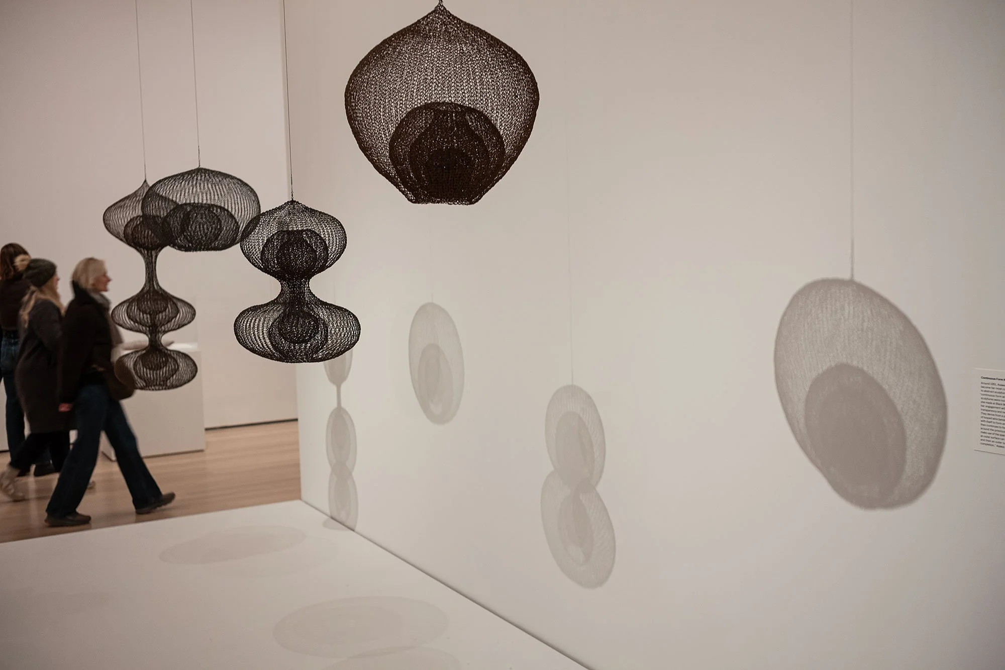 Ruth Asawa at MoMA. NYC, USA.