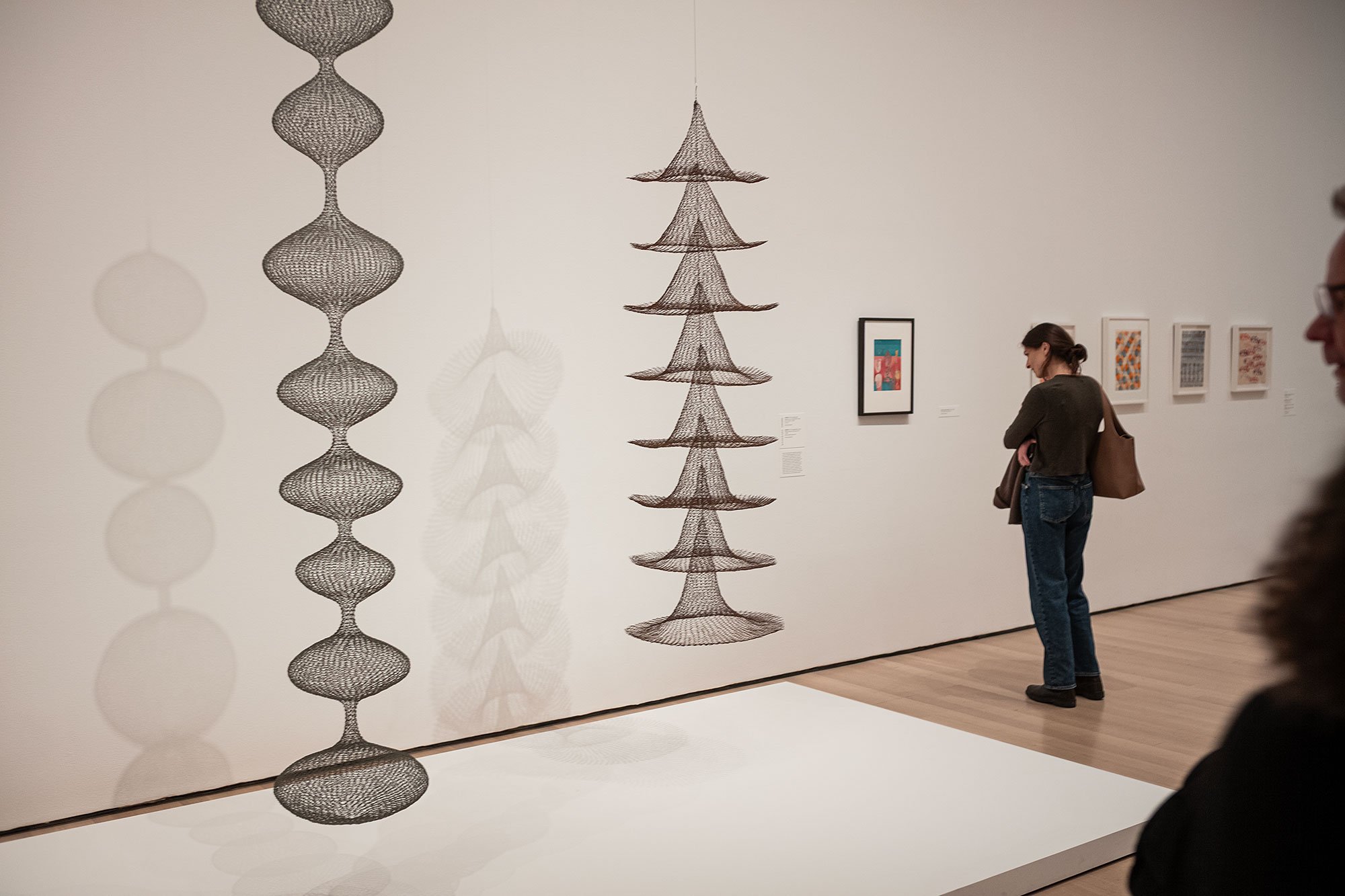 Ruth Asawa at MoMA. NYC, USA.
