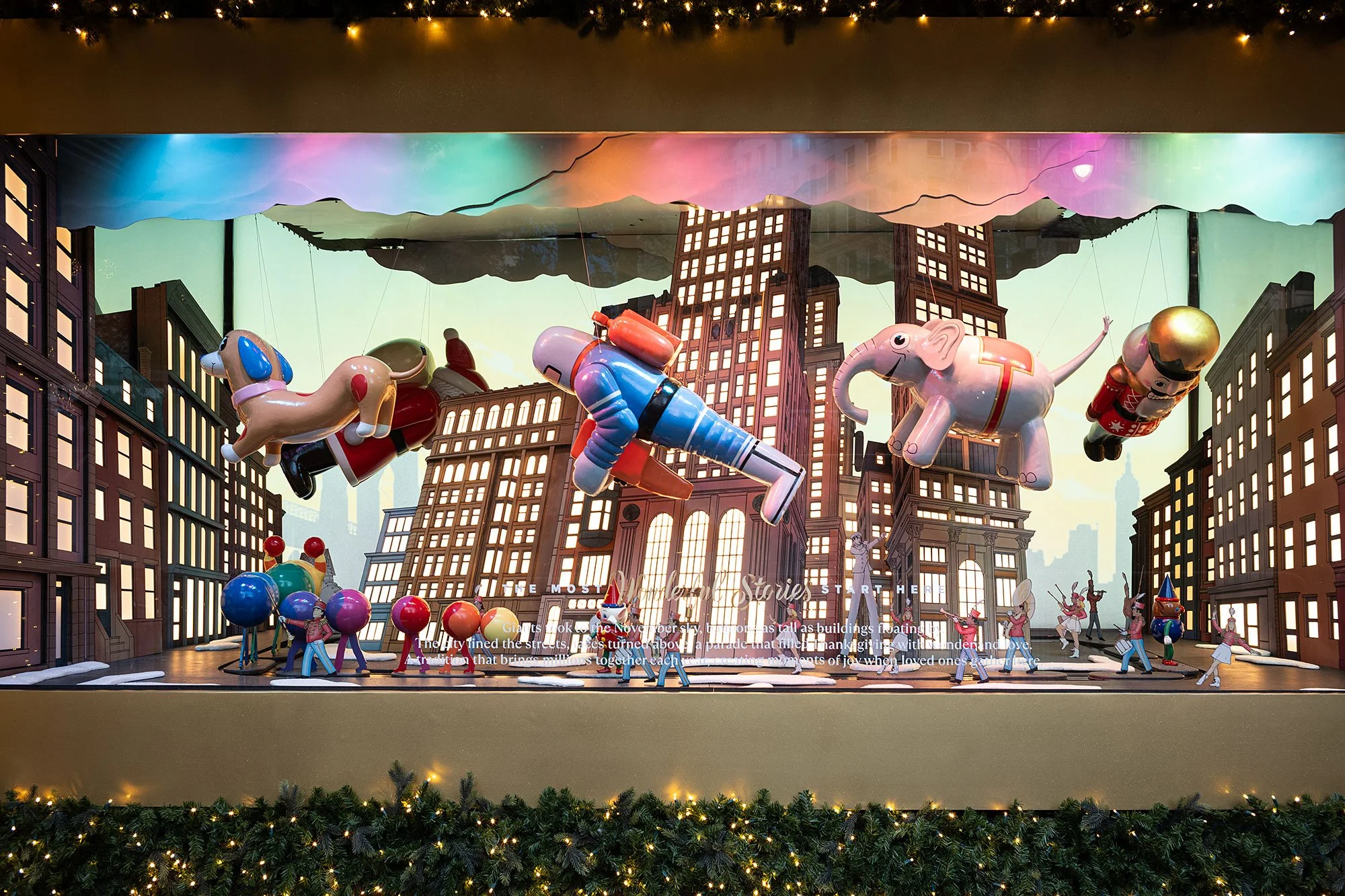 Macy's Christmas windows NYC