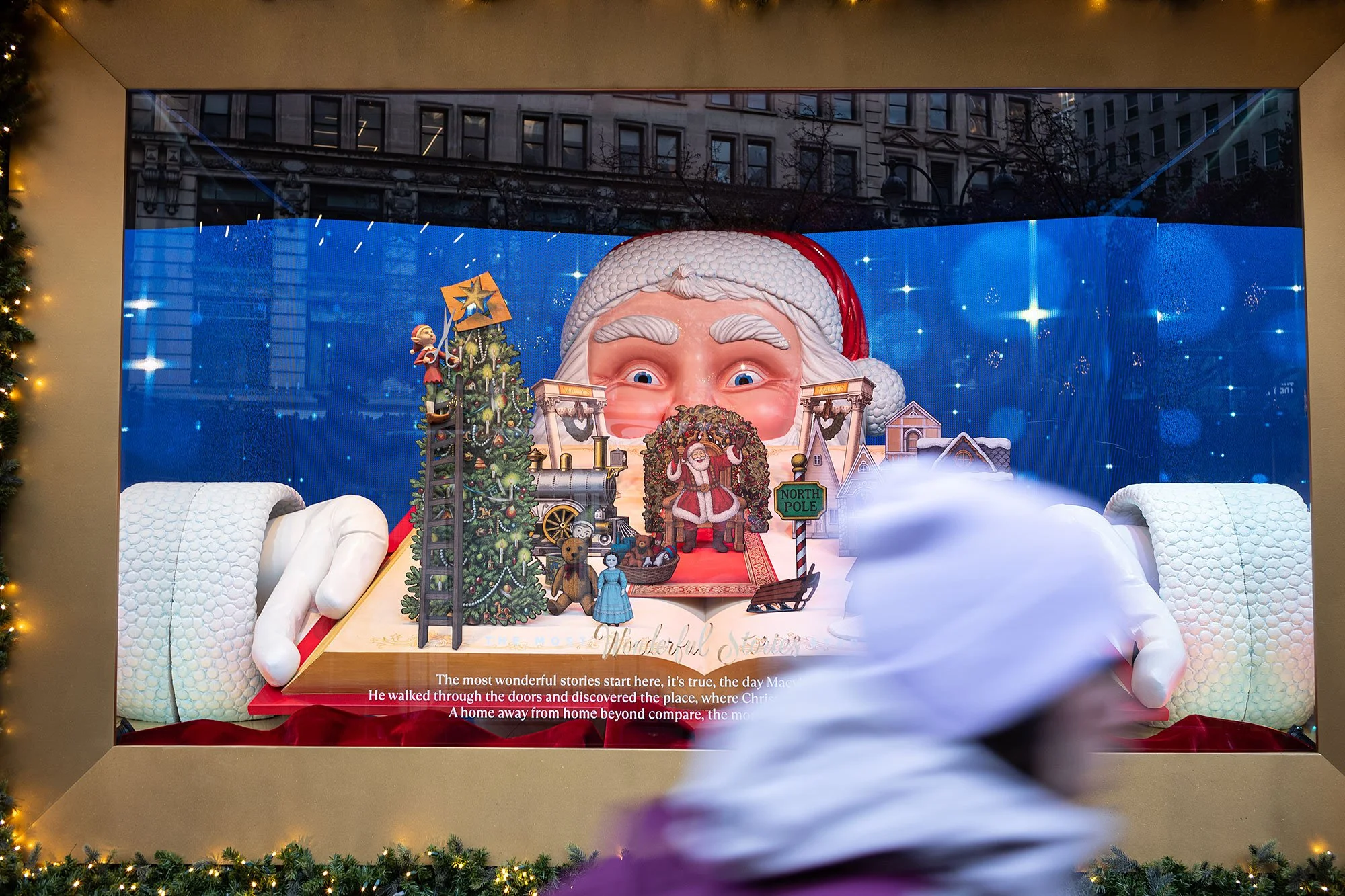 Macy's Christmas windows NYC