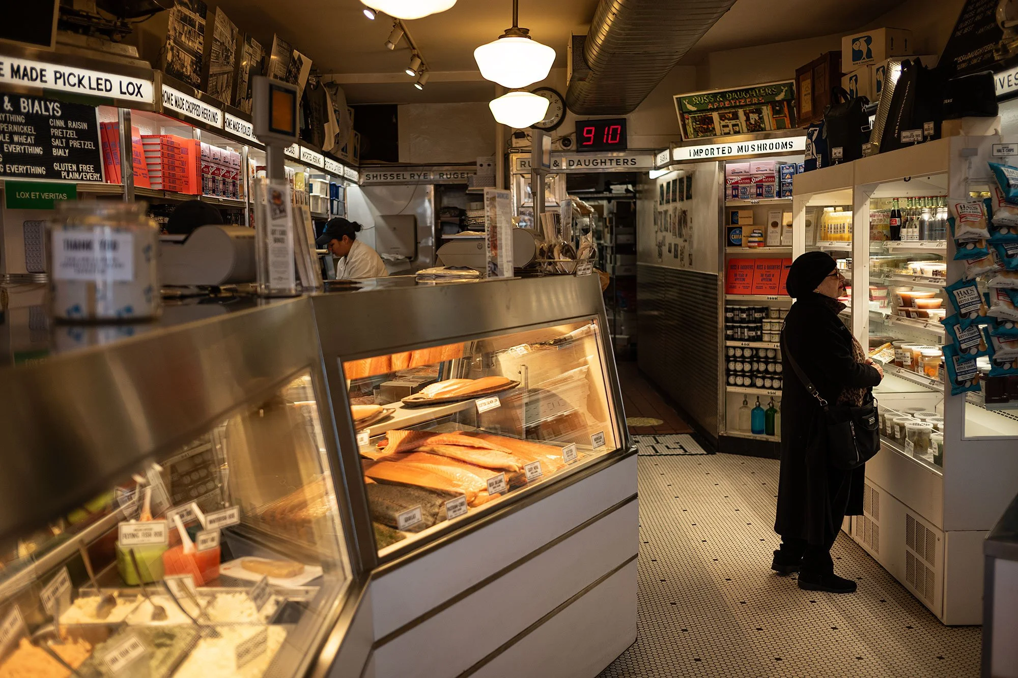 Russ &amp; Daughters. Lower East Side, NYC