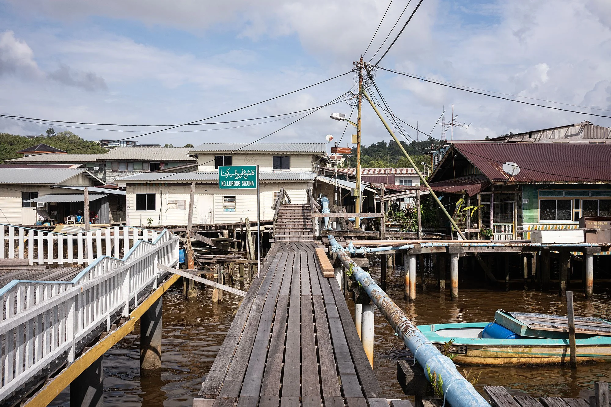 Kampong Ayer floating village, Brunei.