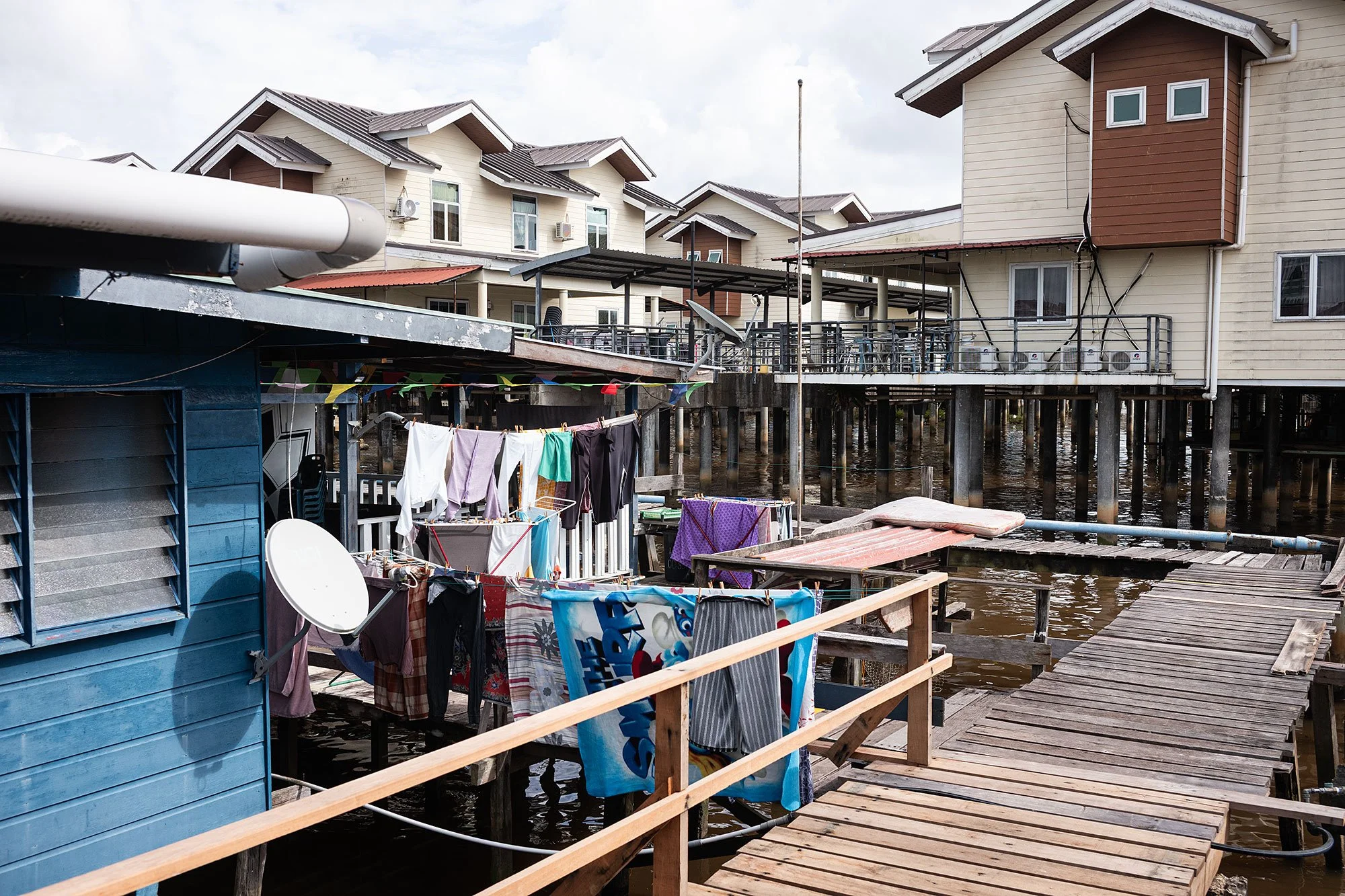 Kampong Ayer floating village, Brunei.