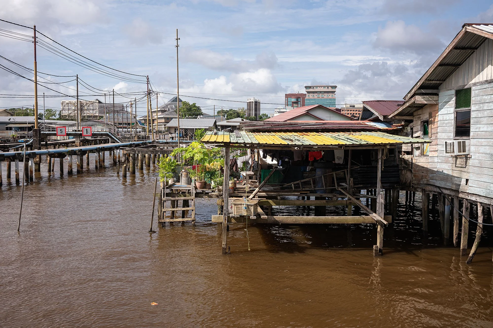 Kampong Ayer floating village, Brunei.