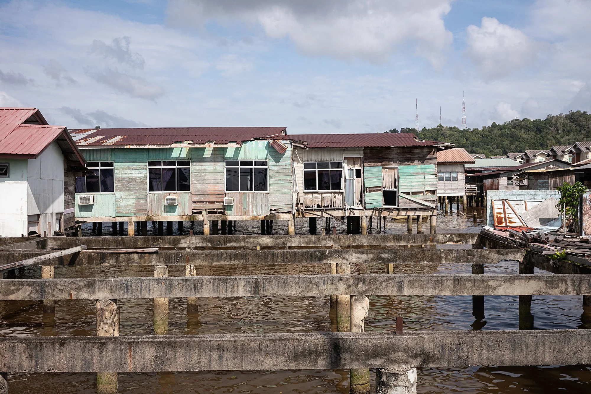 Kampong Ayer floating village, Brunei.