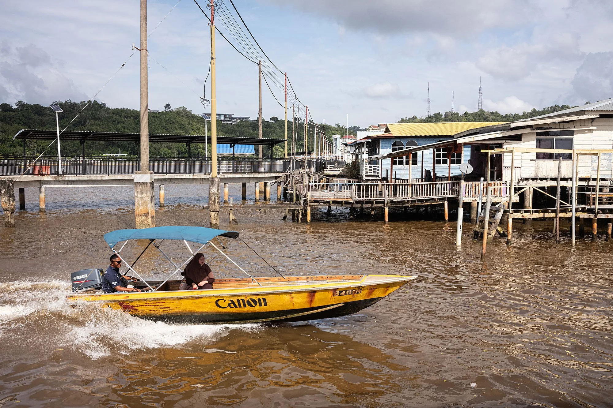 Kampong Ayer floating village, Brunei.