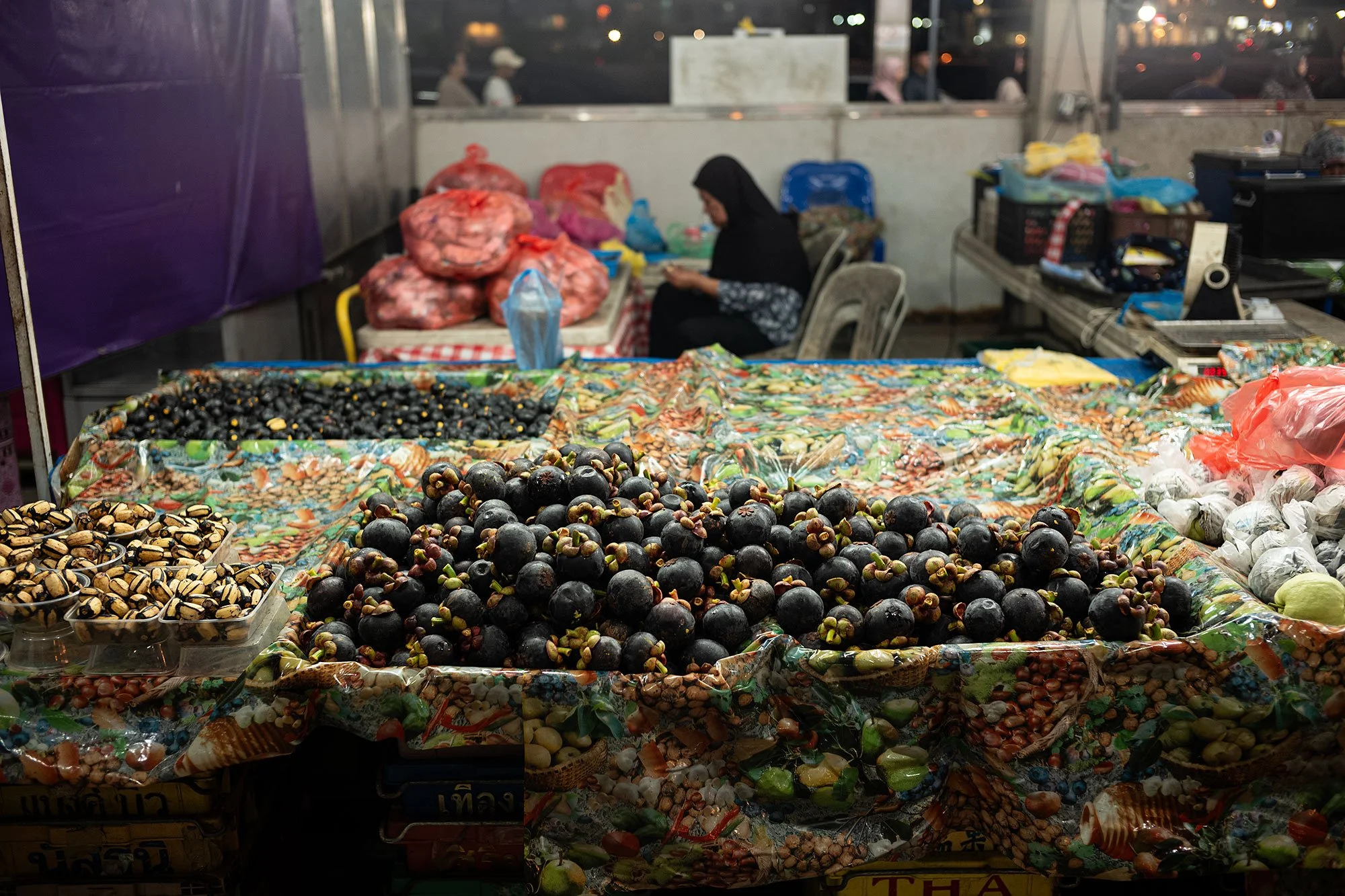 Gadong night market. Bandar Seri Begawan, Brunei.