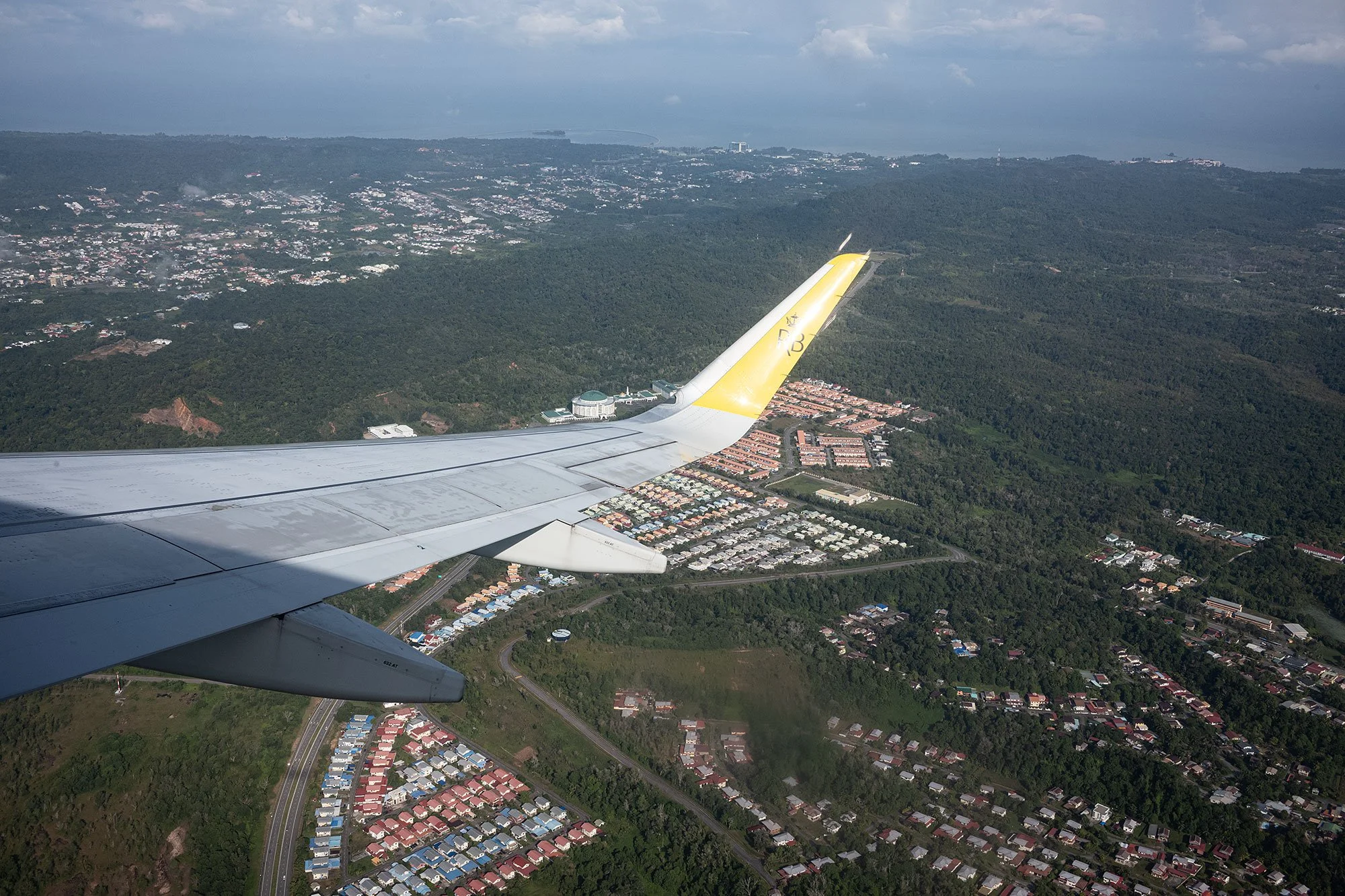 Brunei from the air.