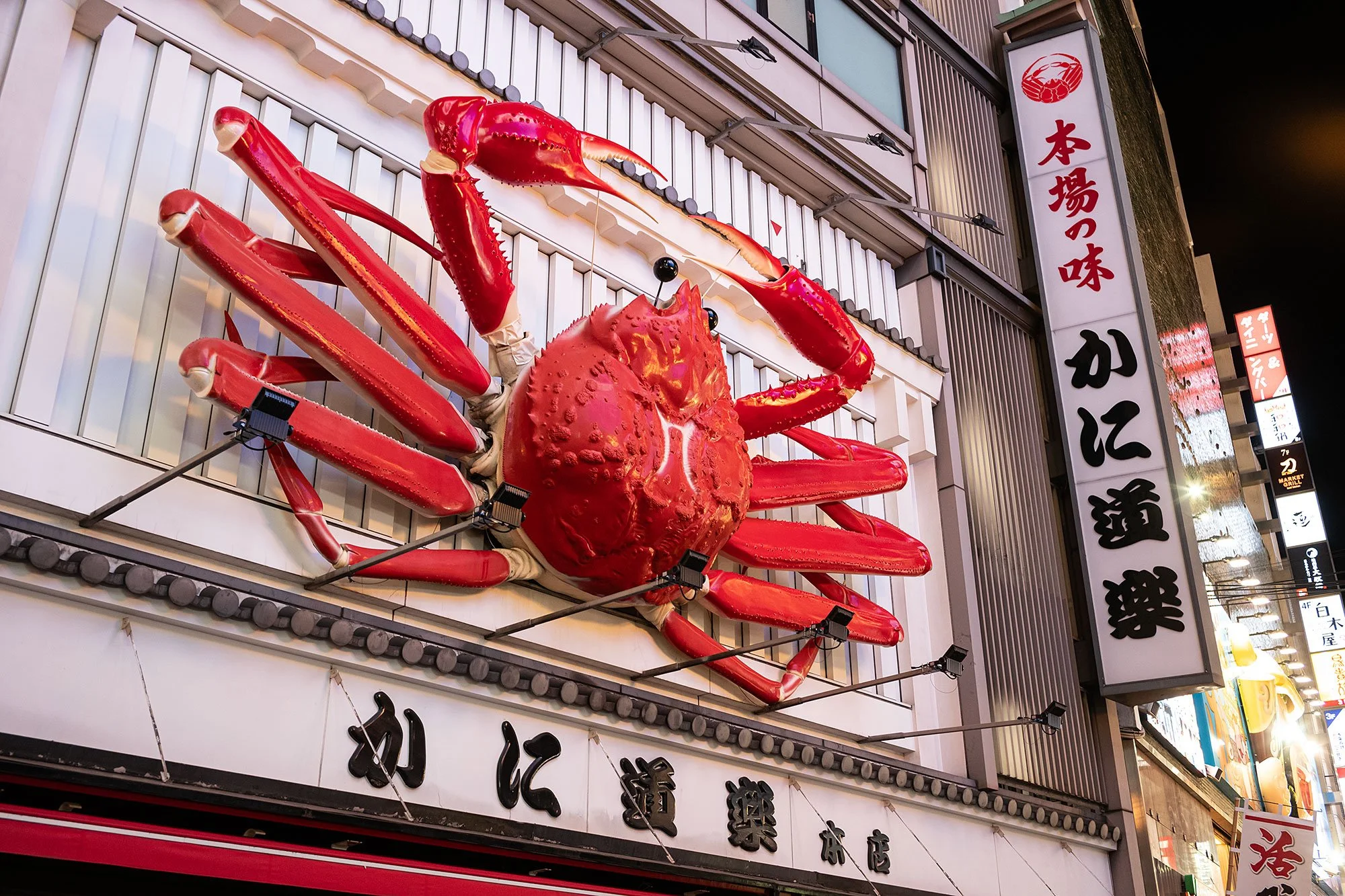 Dotonbori at night, Osaka, Japan.