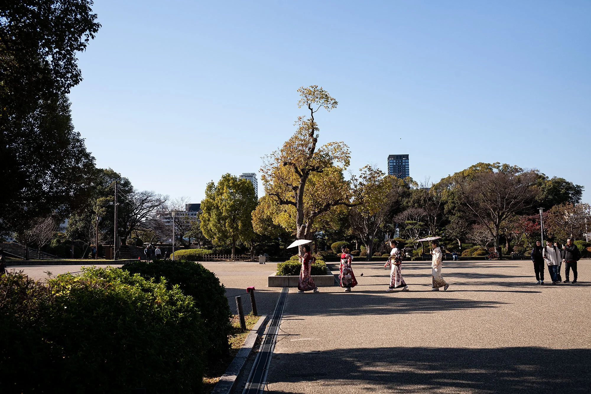 Osaka Castle, Osaka, Japan.