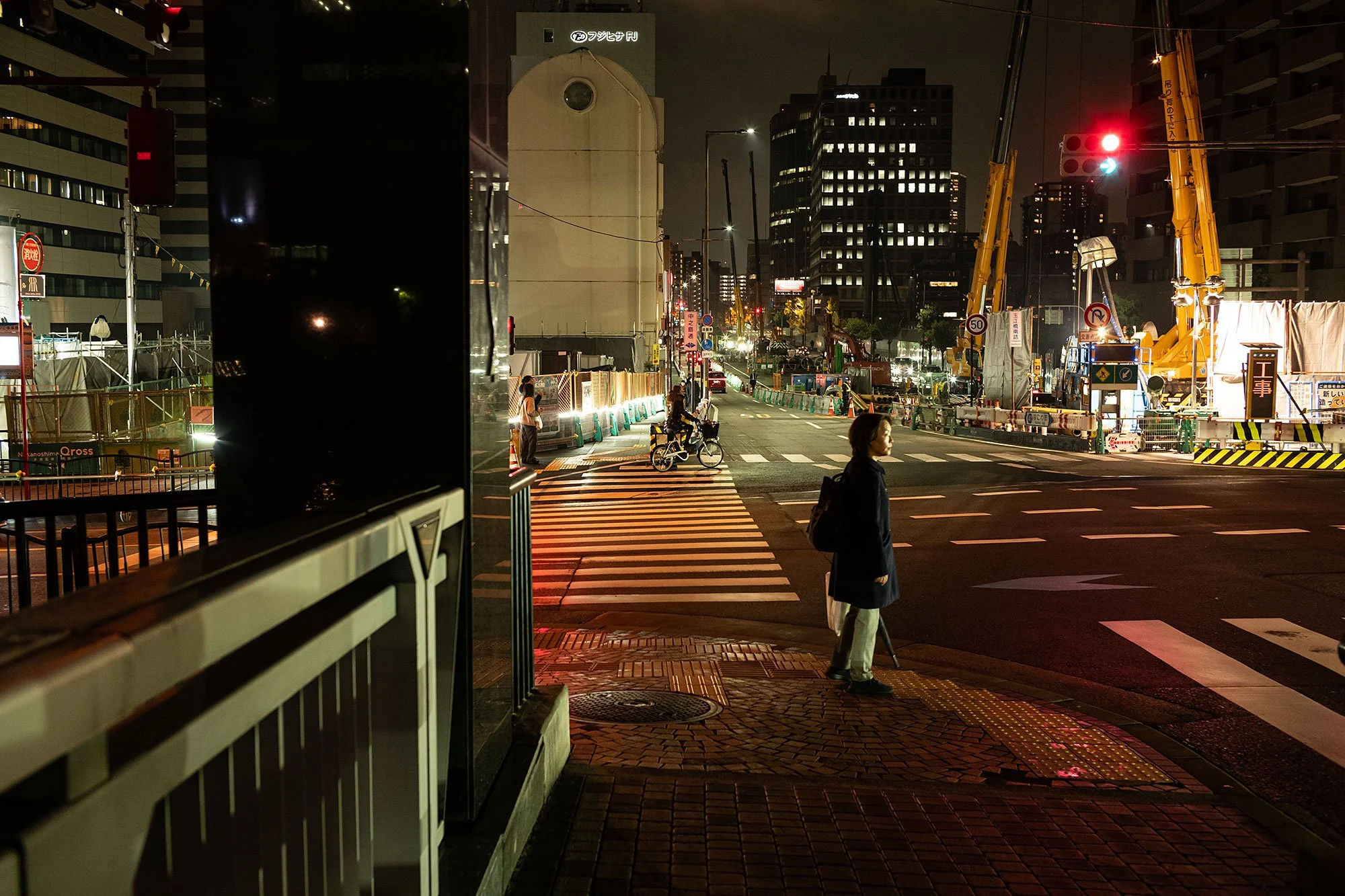 Osaka at night, Japan.