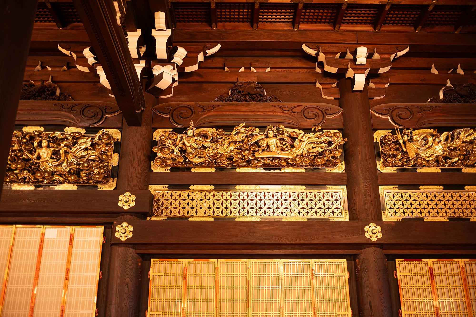 Higashi Hongan-ji temple. Kyoto, Japan.