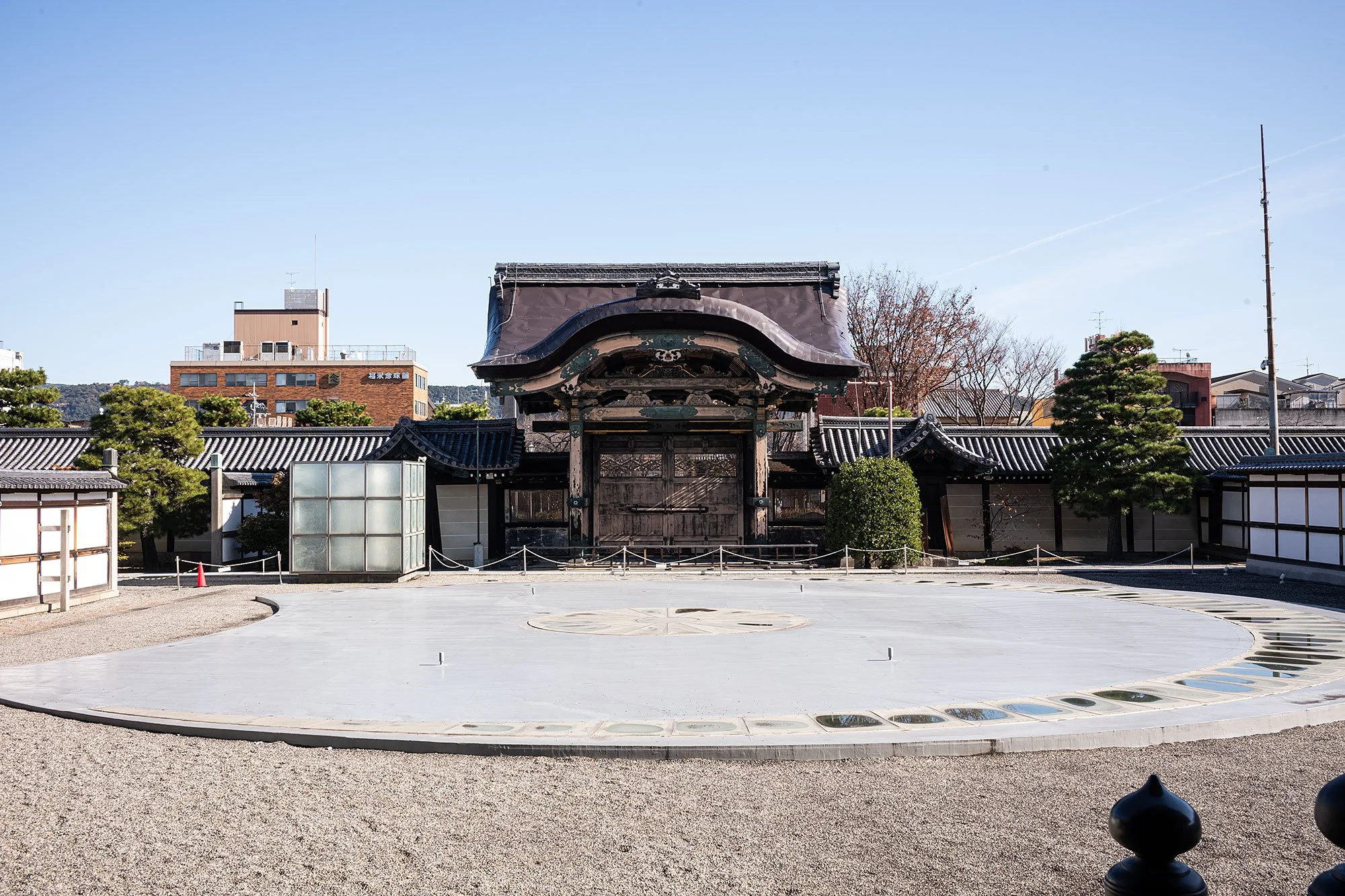 Higashi Hongan-ji temple. Kyoto, Japan.