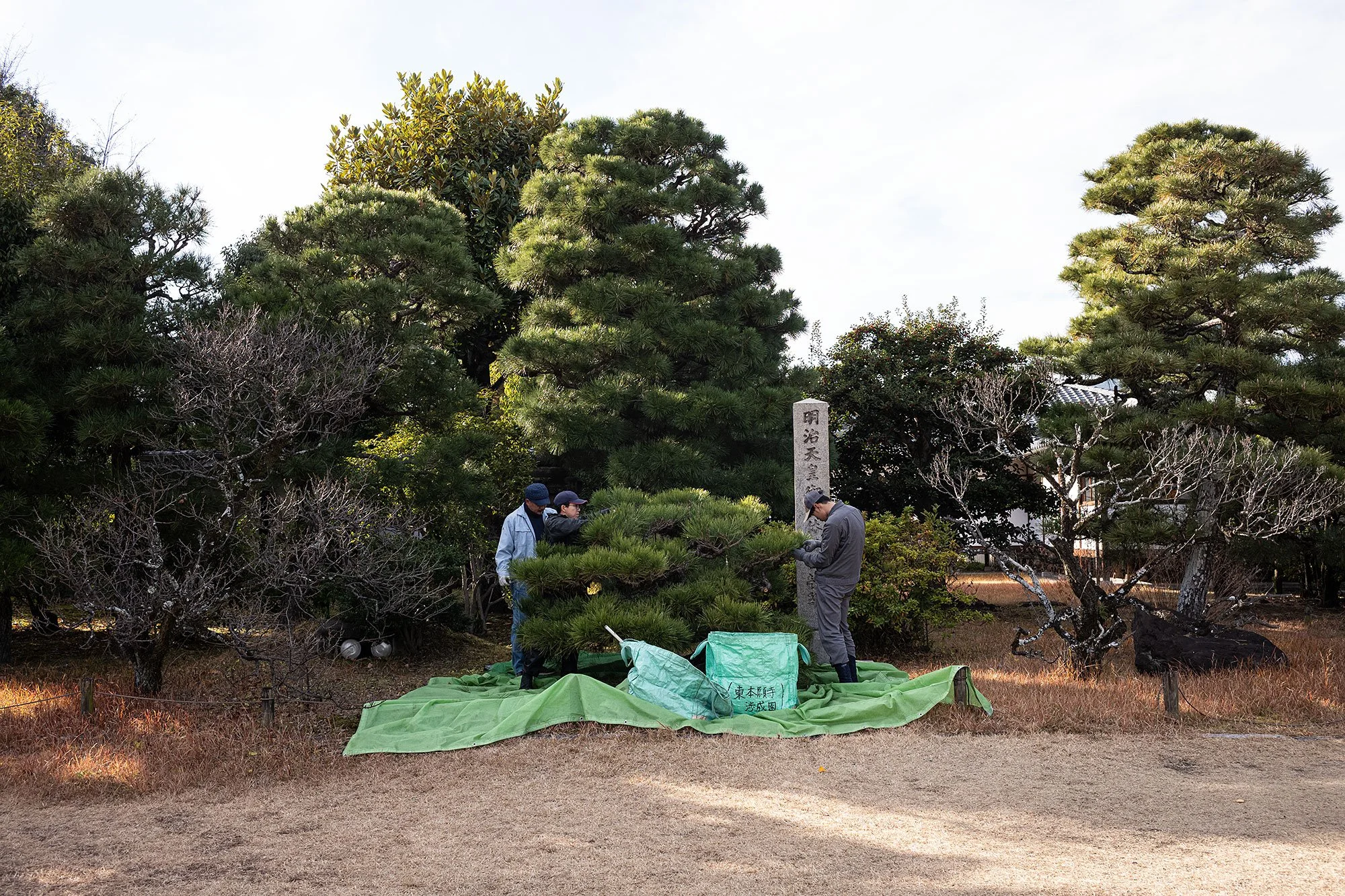 Higashi Hongan-ji Temple, Kyoto, Japan.