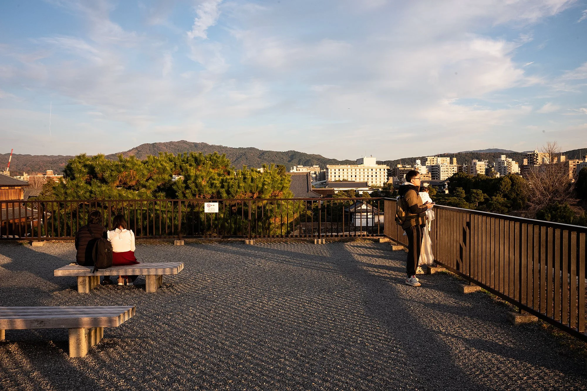 Nijo Castle in Kyoto, Japan
