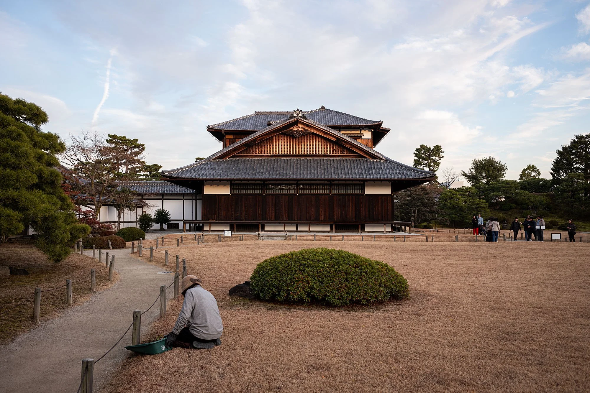 Nijo Castle in Kyoto, Japan