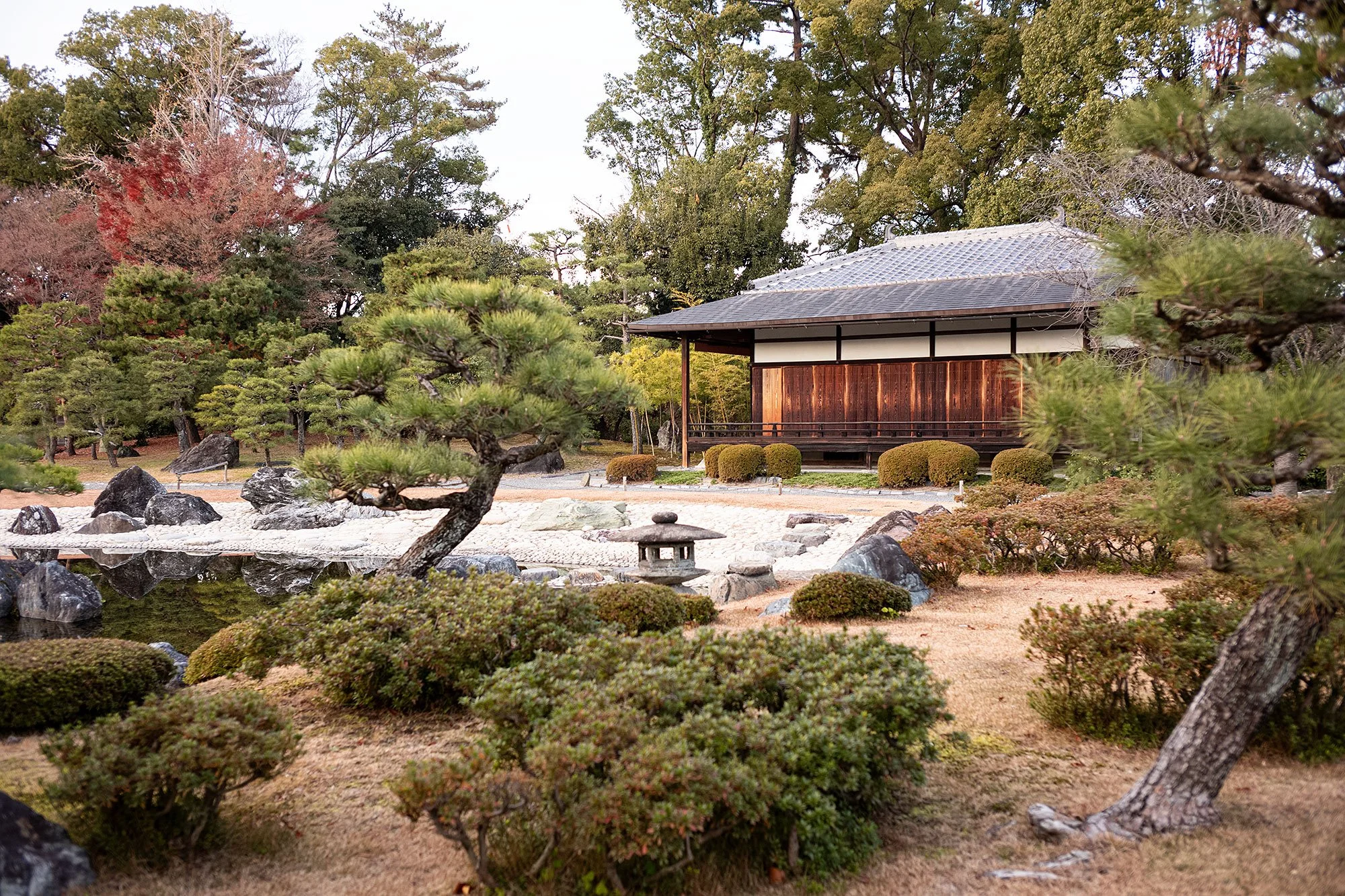 Nijo Castle in Kyoto, Japan
