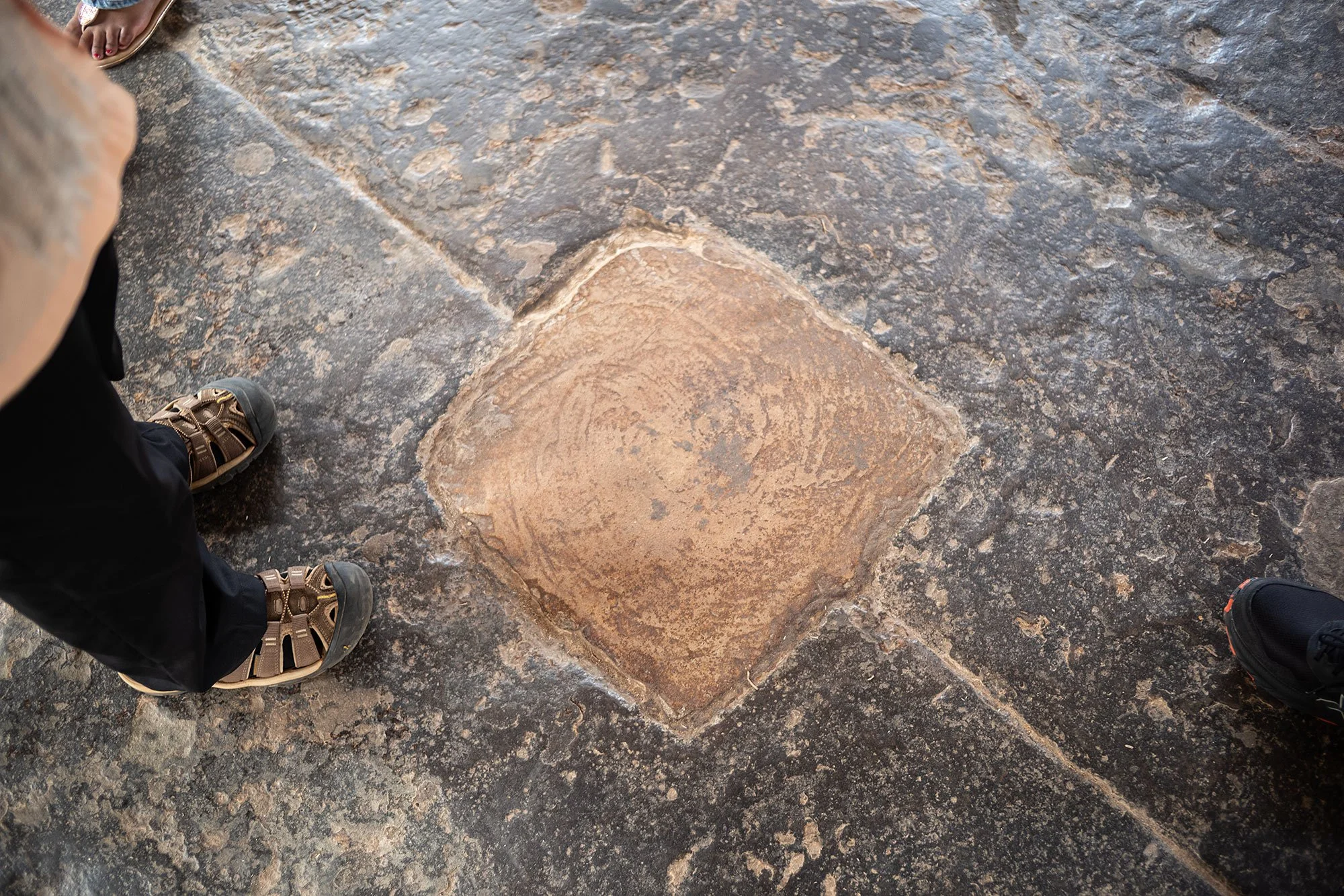 The center of Angkor Wat, Cambodia.