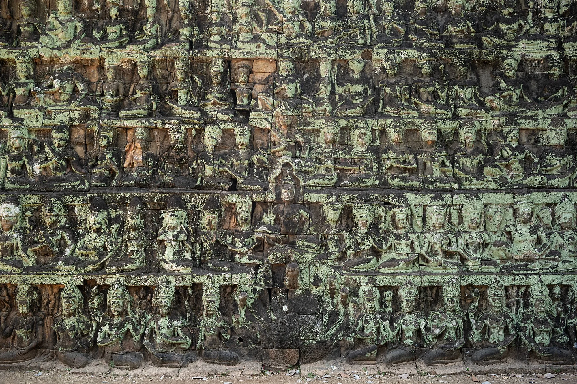 Terrace of the Leper King. Angkor Thom, Cambodia.