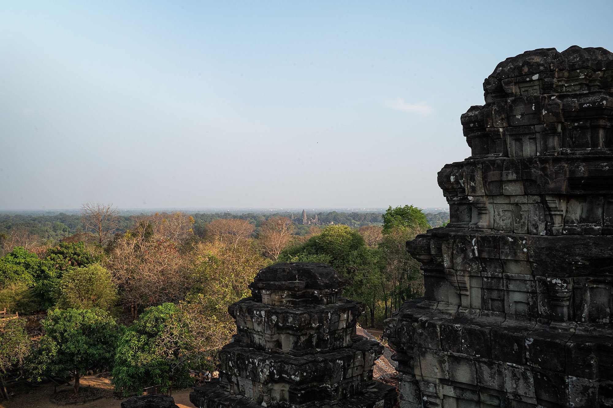 Angkor Wat from Phnom Bakheng. Angkor, Cambodia.