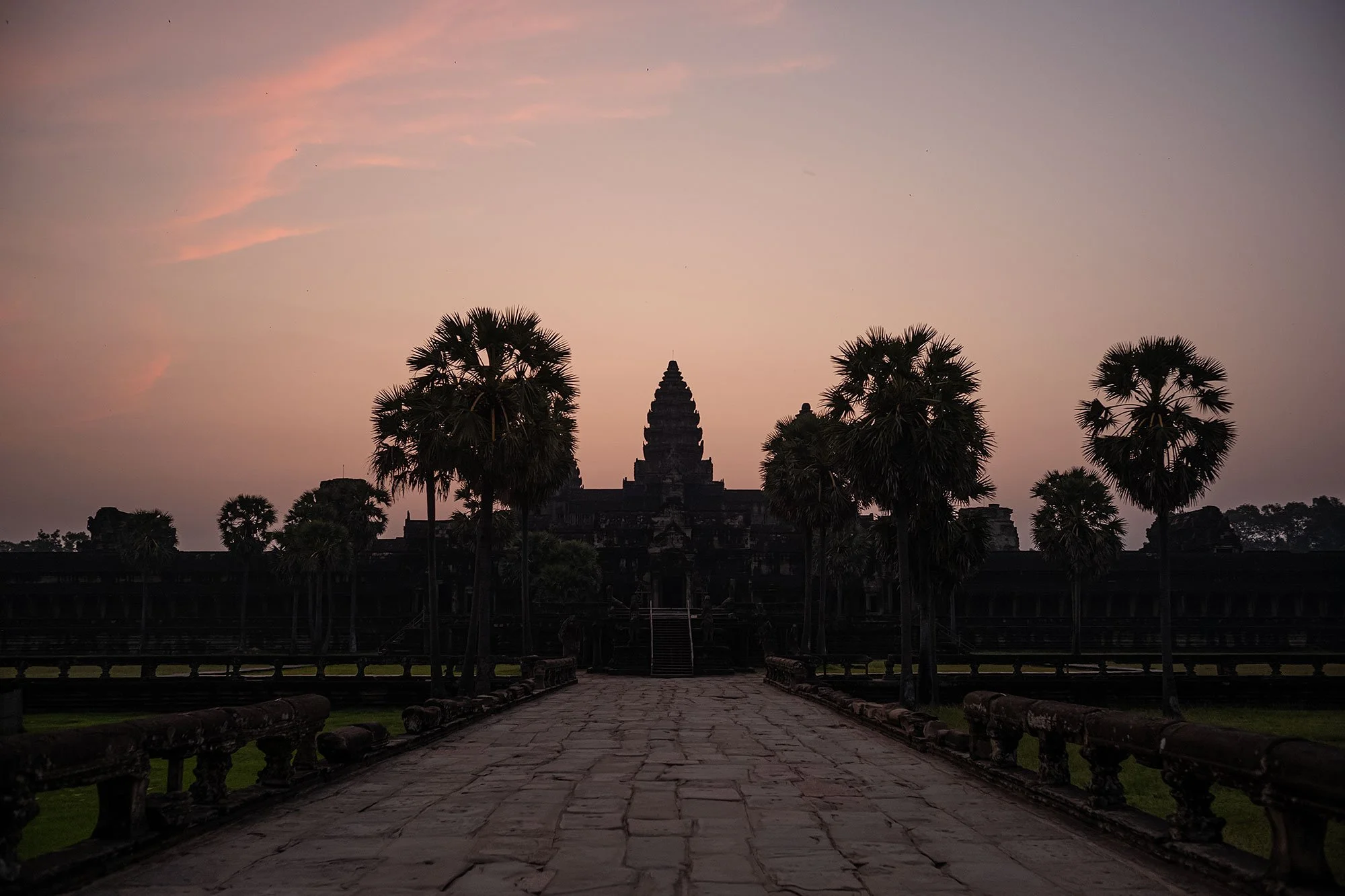 Angkor Wat at sunrise, Cambodia.