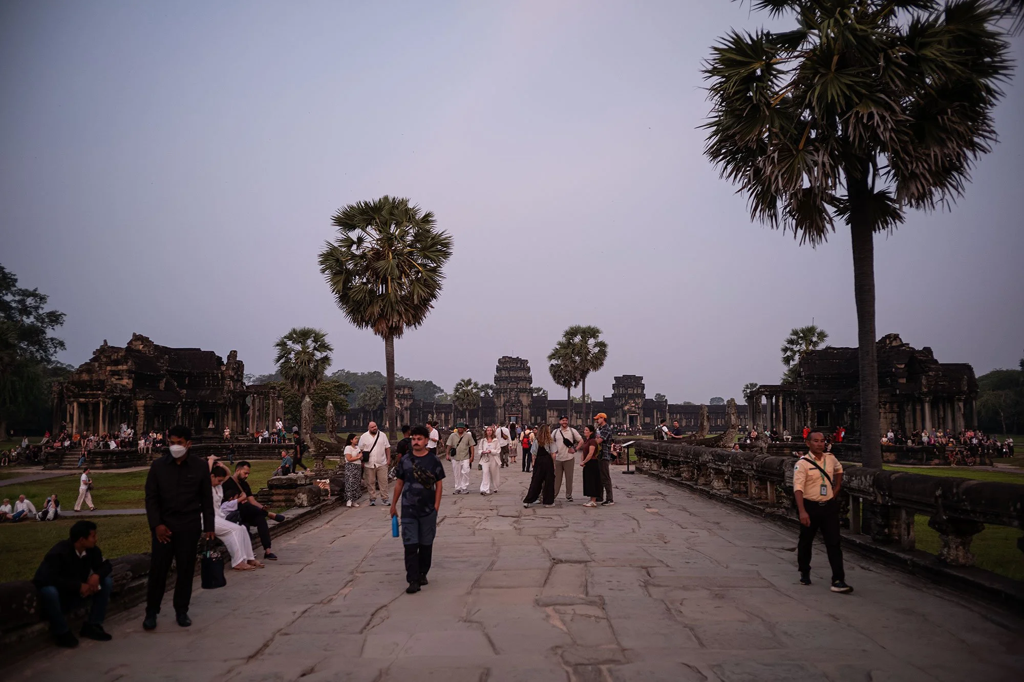 Angkor Wat at sunrise, Cambodia.