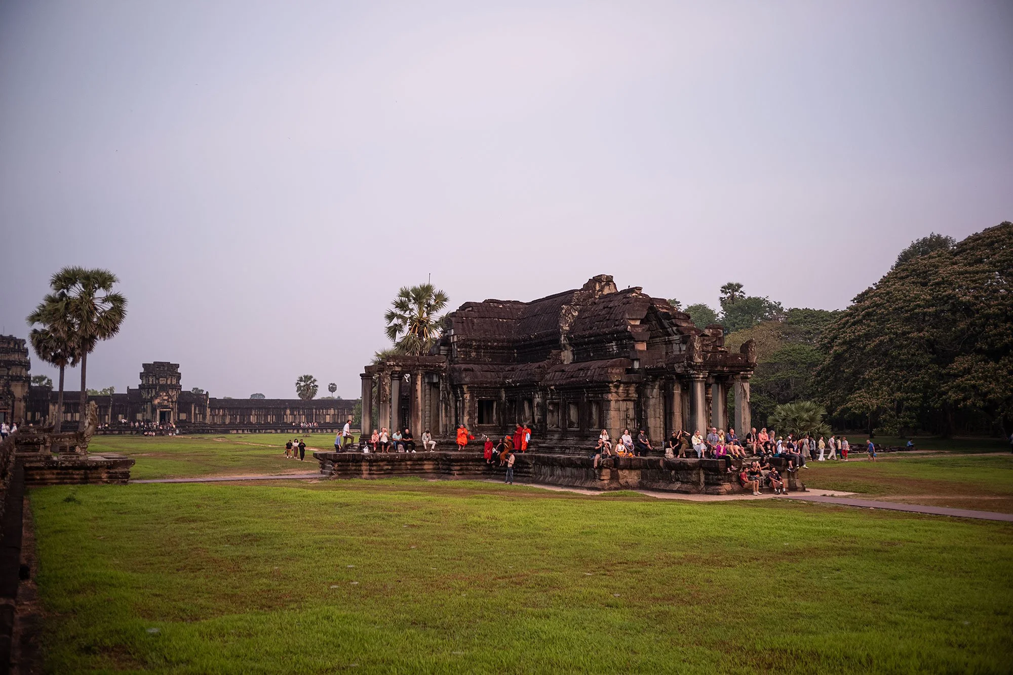 Angkor Wat at sunrise, Cambodia.