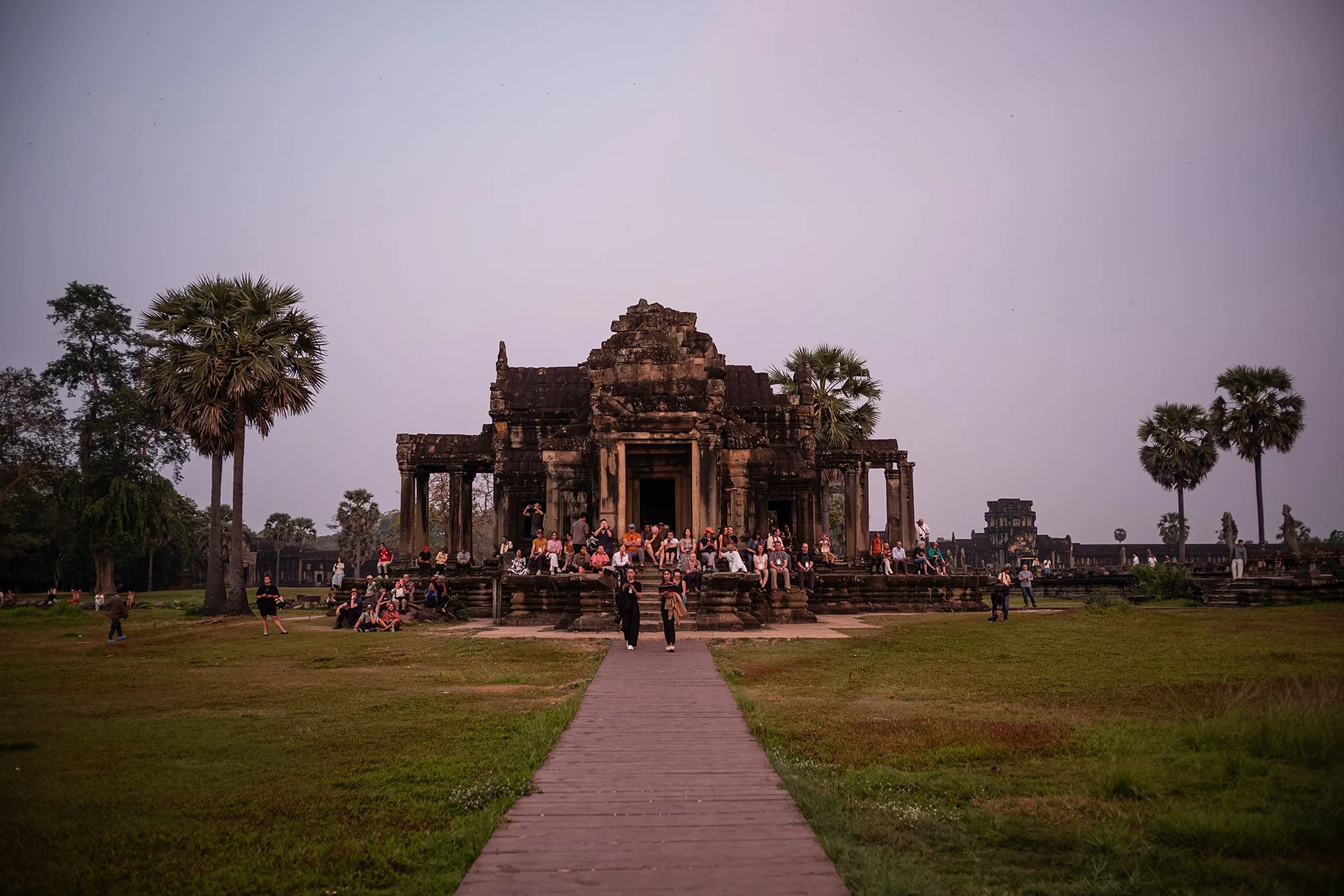 Angkor Wat at sunrise, Cambodia.