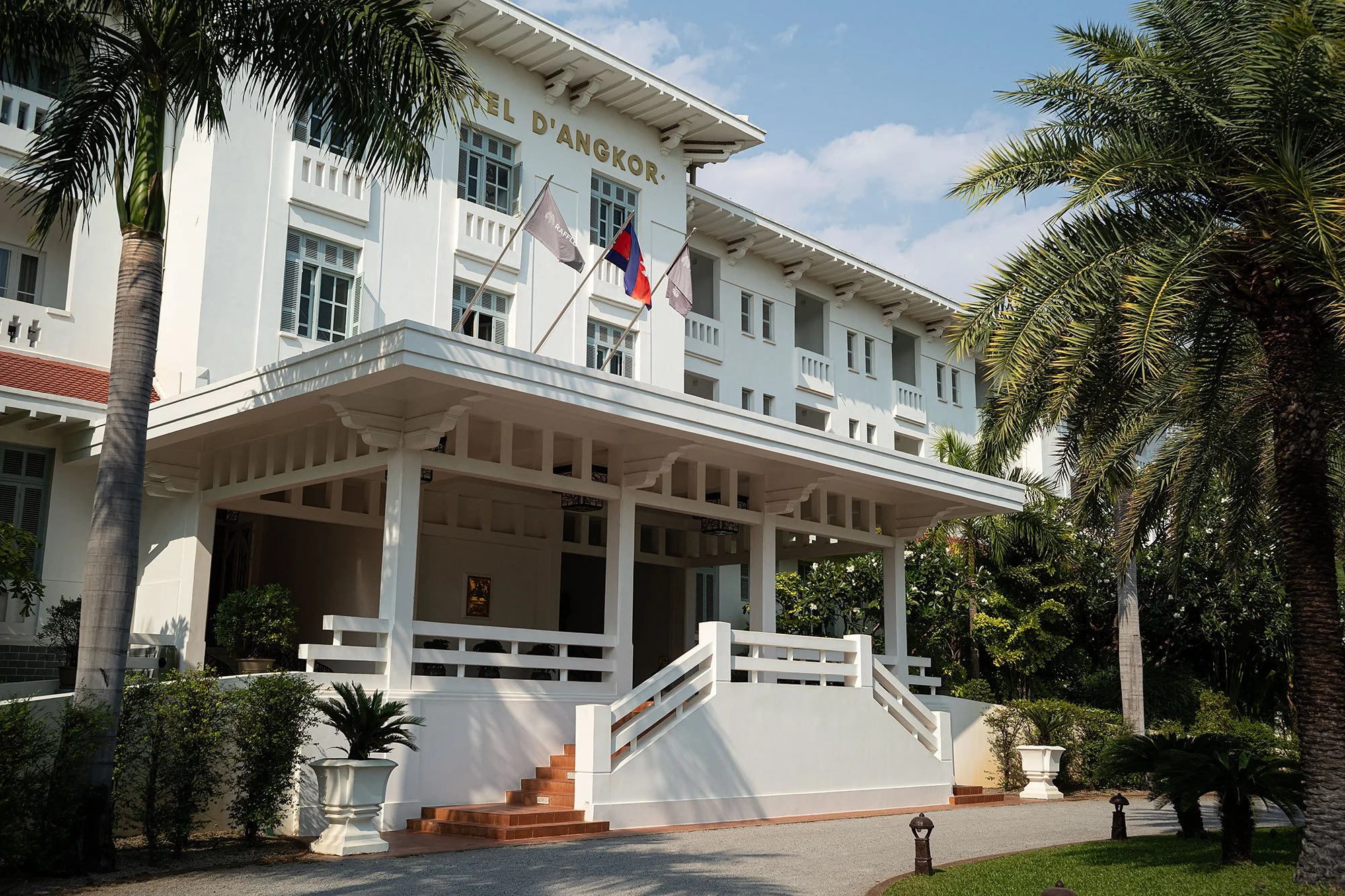 Raffles Grand Hotel d'Angkor. Siem Reap, Cambodia.