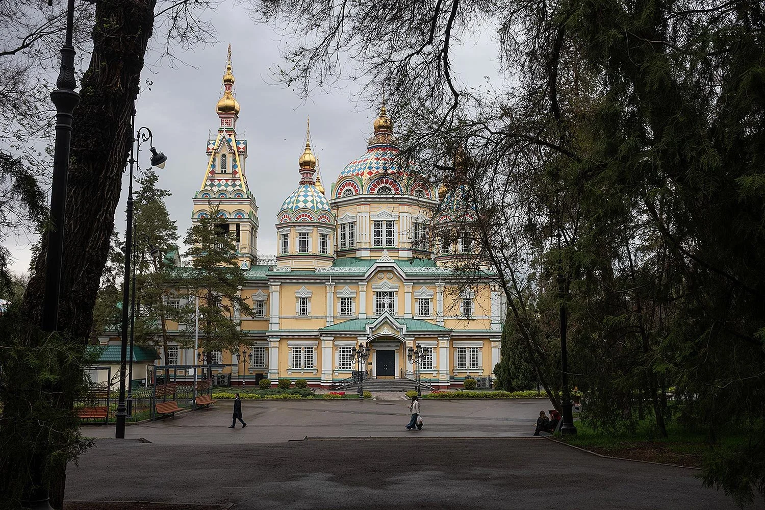 Ascension Cathedral. Almaty, Kazakhstan.