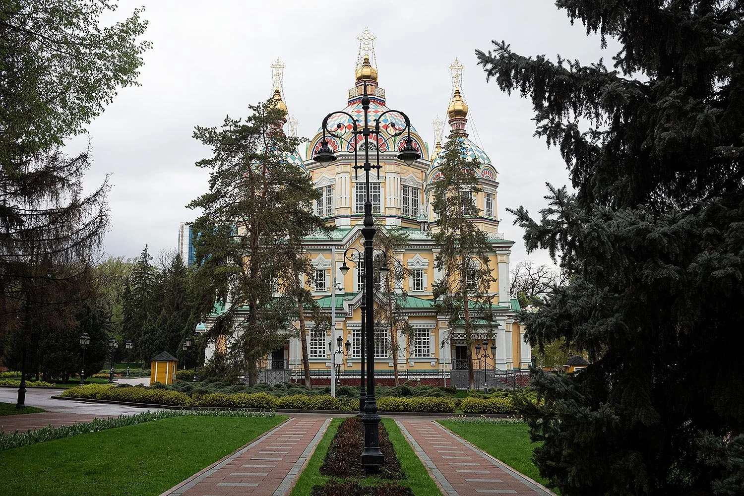 Ascension Cathedral. Almaty, Kazakhstan.
