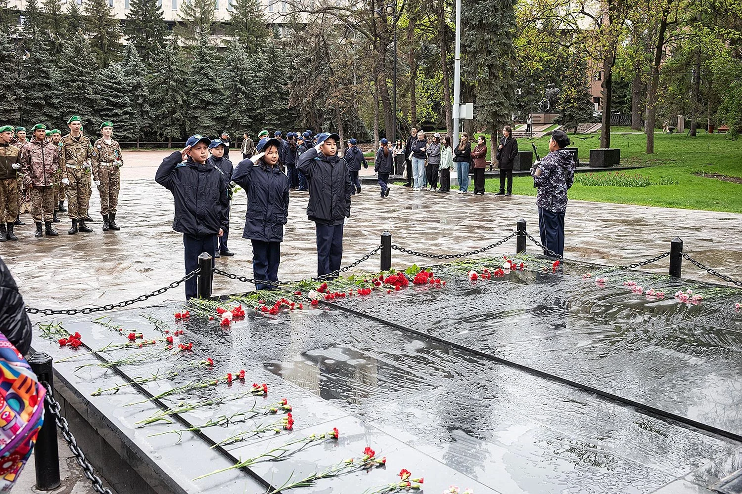 Almaty Eternal Flame. Almaty, Kazakhstan.