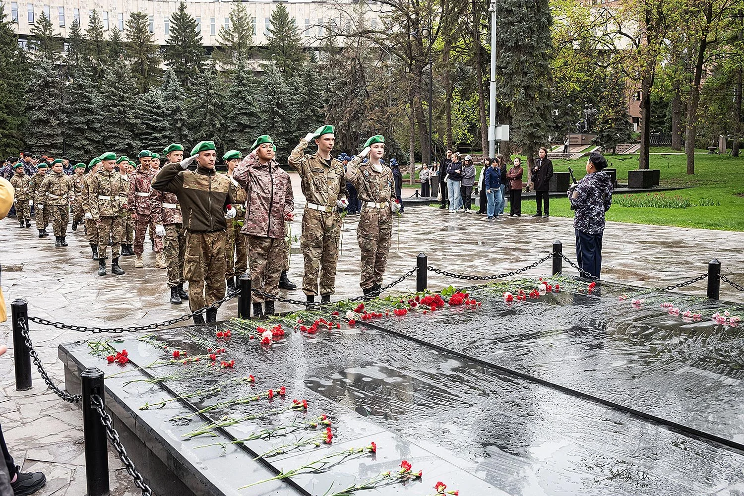 Almaty Eternal Flame. Almaty, Kazakhstan.