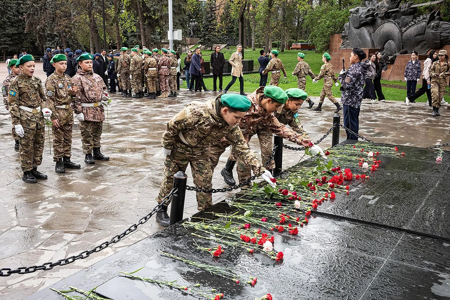 Almaty Eternal Flame. Almaty, Kazakhstan.