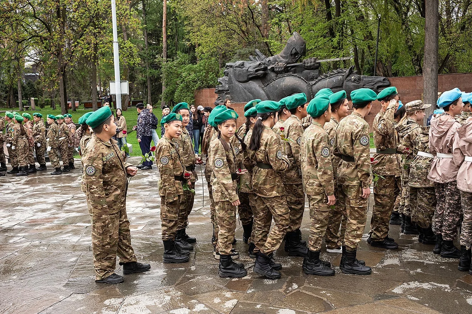 Almaty Eternal Flame. Almaty, Kazakhstan.