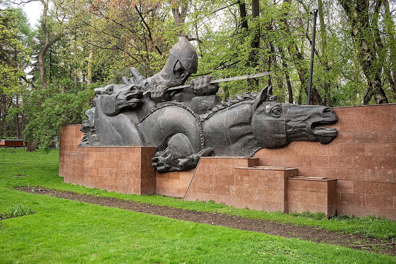 Almaty Eternal Flame. Almaty, Kazakhstan.