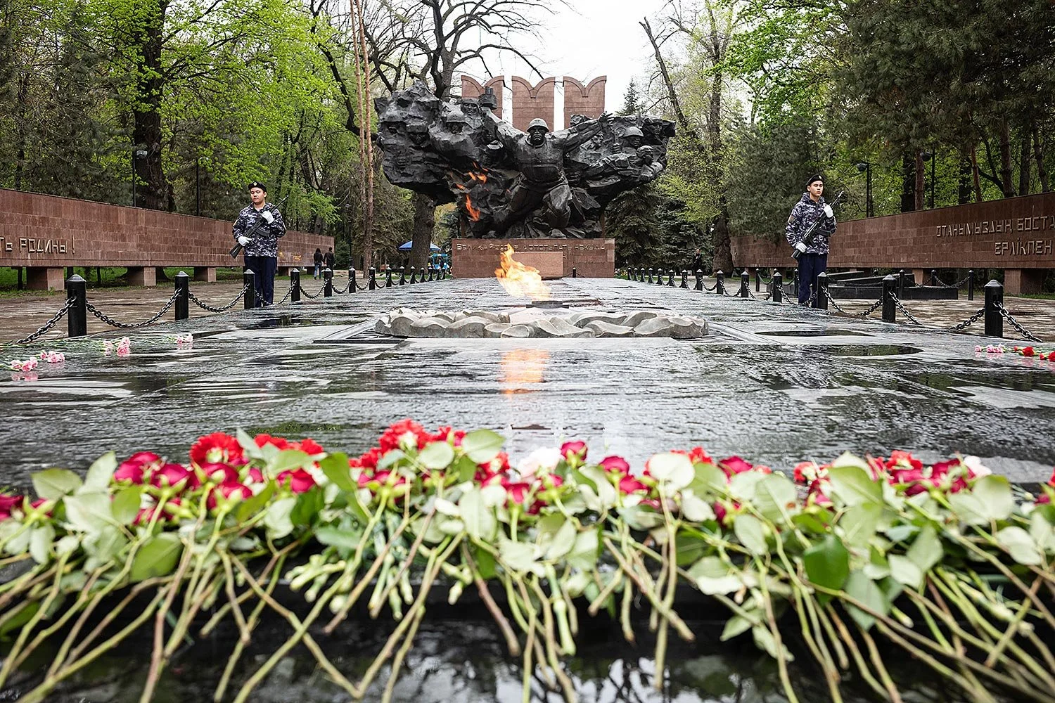 Memorial of Glory. Almaty, Kazakhstan.