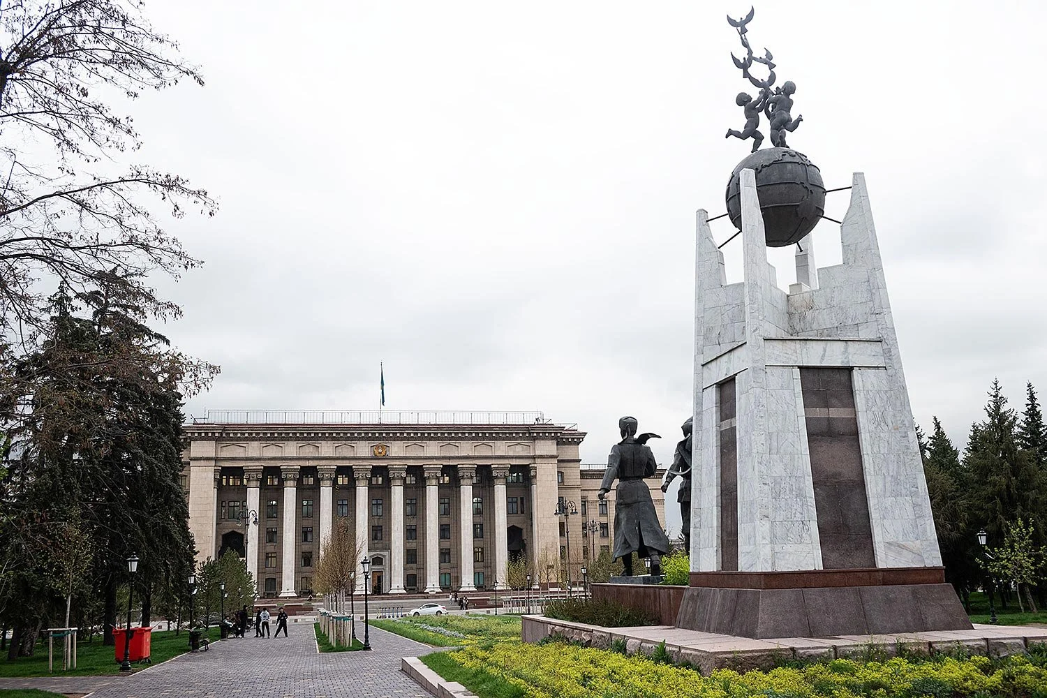 Memorial of Aliya Moldagulova and Manshuk Mametova  Almaty, Kazakhstan.